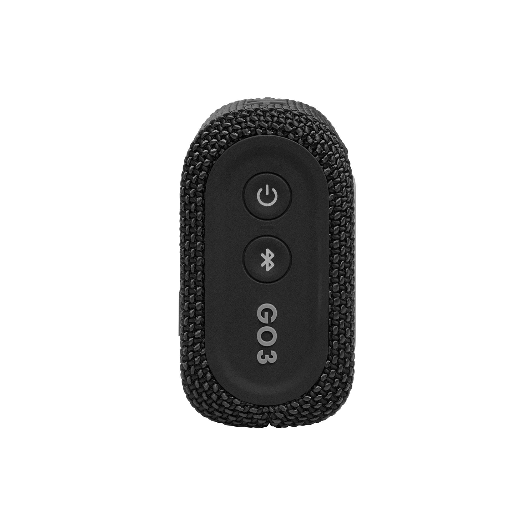 Jbl Go 3: Portable Speaker With Bluetooth, Built-In Battery, Waterproof And Dustproof Feature - Black