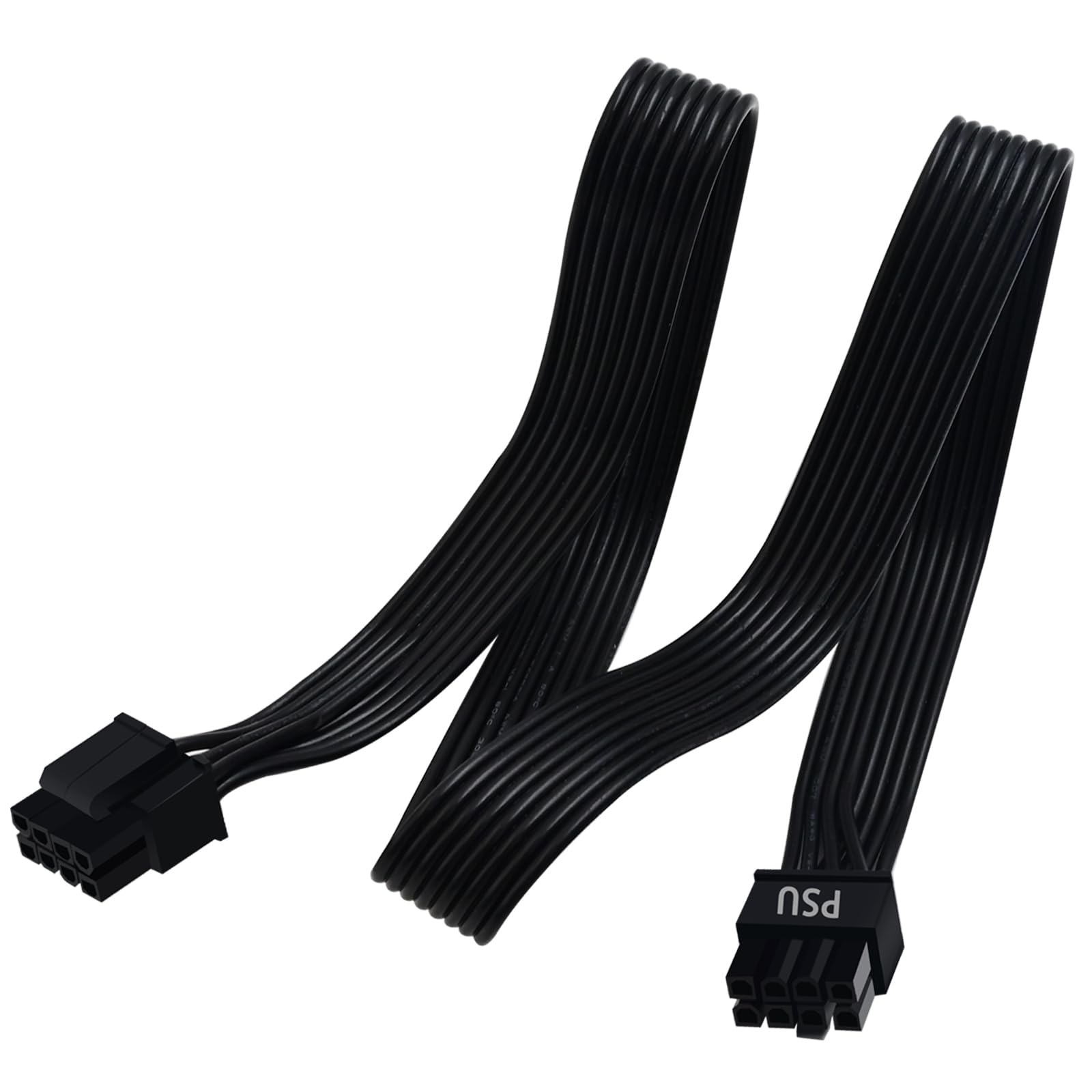 COMeap CPU Cable for Corsair PSUs, CPU 8 Pin Male to CPU 8 Pin (4+4 Detachable) Male EPS-12V Motherboard Power Adapter for Therm