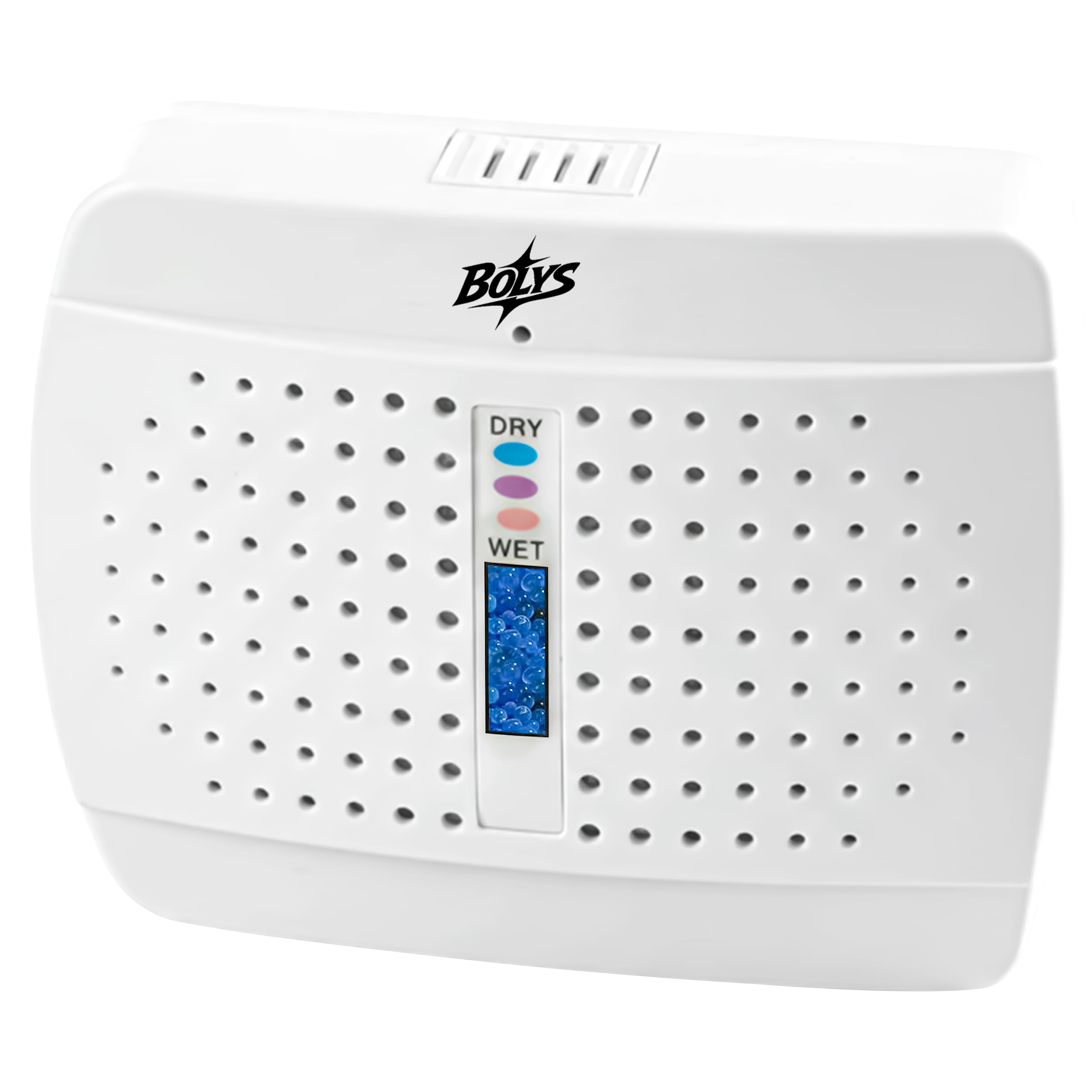 BOLYS Mini Dehumidifier for Small Spaces  Rechargeable Silica Gel Dehumidifier  Reusable Moisture Absorber for Closet, Wardrob