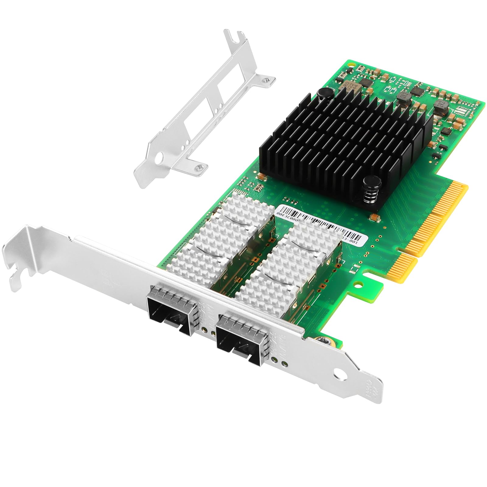Vogzone 25Gbe Nic Network Card For Vg Mcx4121A Acat With Mellanox Connectx 4 Lx Chipset Ethernet Server Adapter Pcie 3.0 X8 2*Sf
