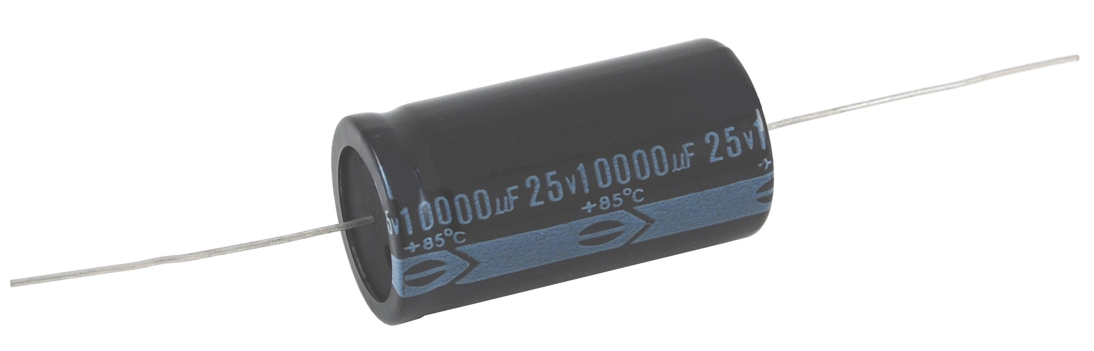 NTE Electronics NEH2200M16FE Series NEH Aluminum Electrolytic Capacitor, 20% Capacitance Tolerance, Axial Lead, 2200F Capacitanc