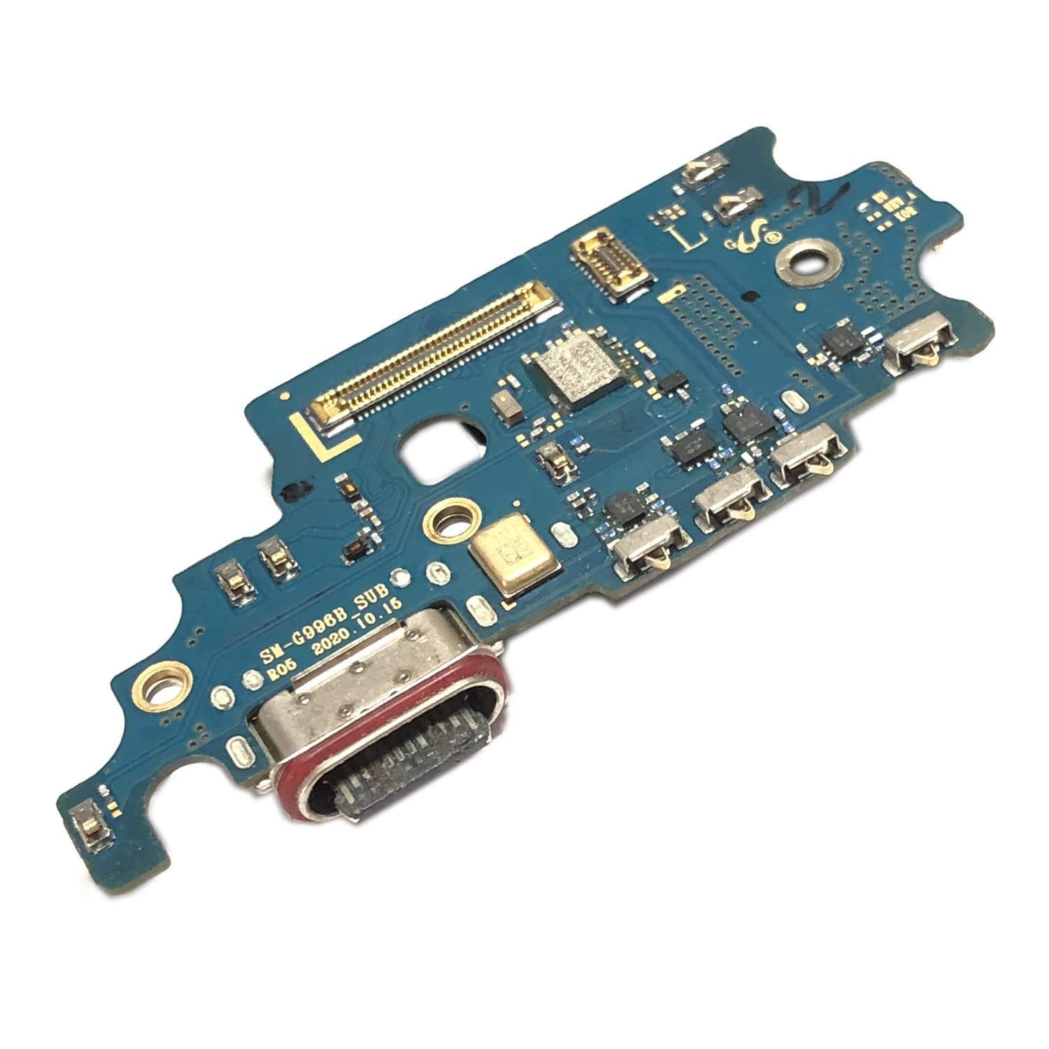 Fainwan Usb Charger Charging Port Dock Connector Ribbon Flex Cable Pcb Board Replacement Compatible With Samsung Galaxy S21+ 5G