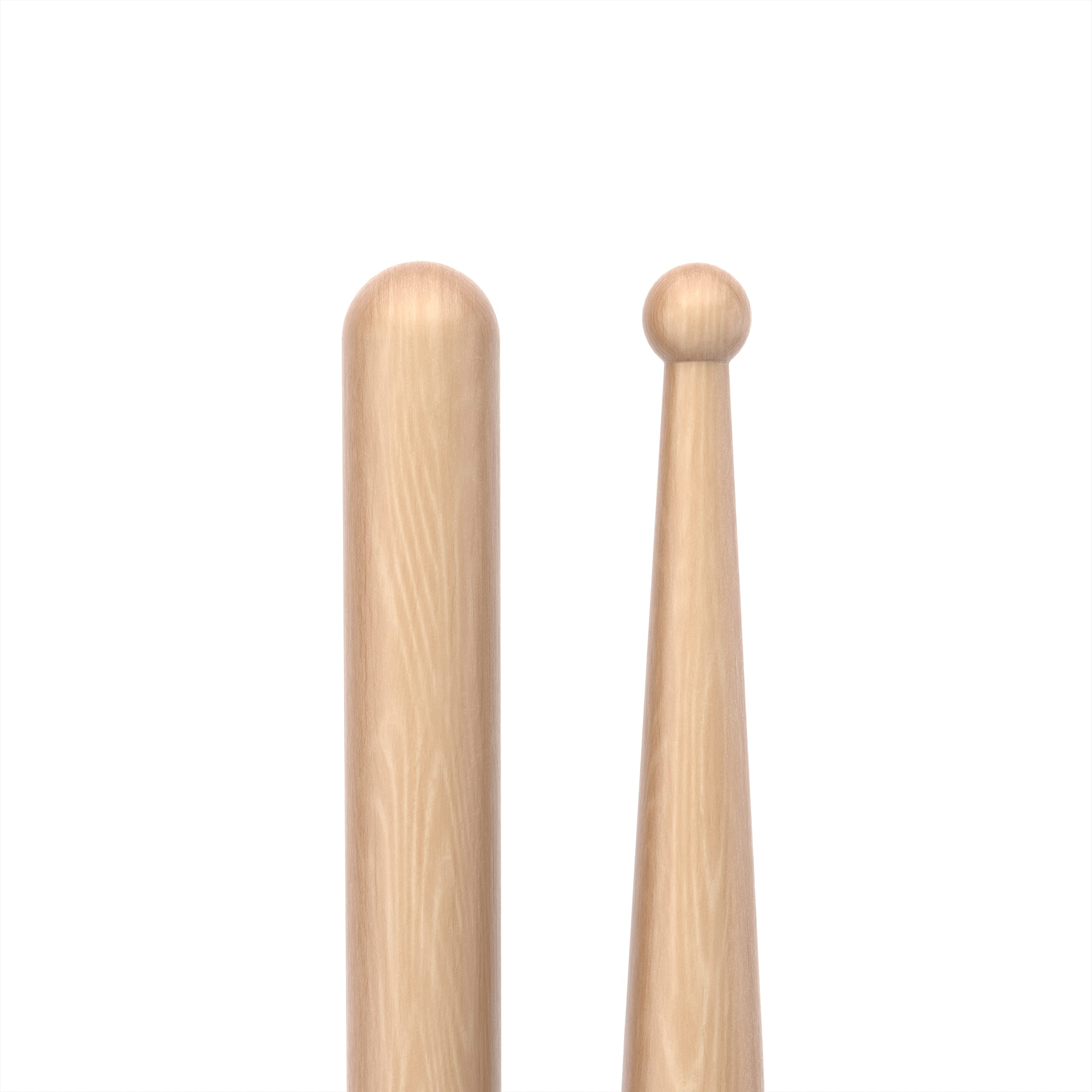 Promark Finesse 5A Maple Drumsticks, Small Round Wood Tip, One Pair