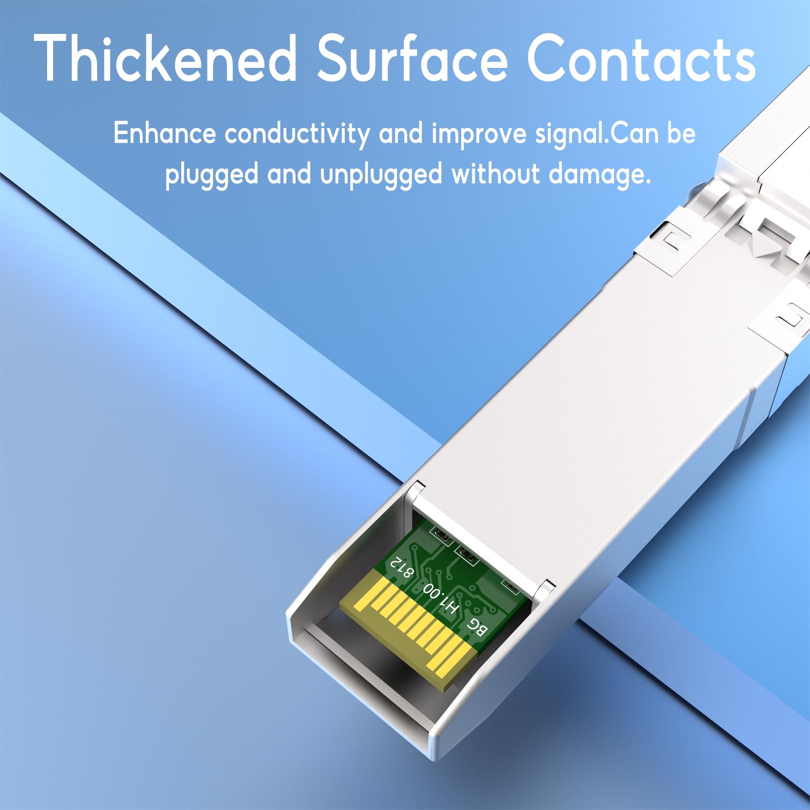 Sodola 10Gbase T Rj45 Sfp+ Module, 10G Sfp+ Rj 45 Copper Transceiver For Sodola, Sfp To Ethernet, Plug And Play,Hot Pluggable,Up