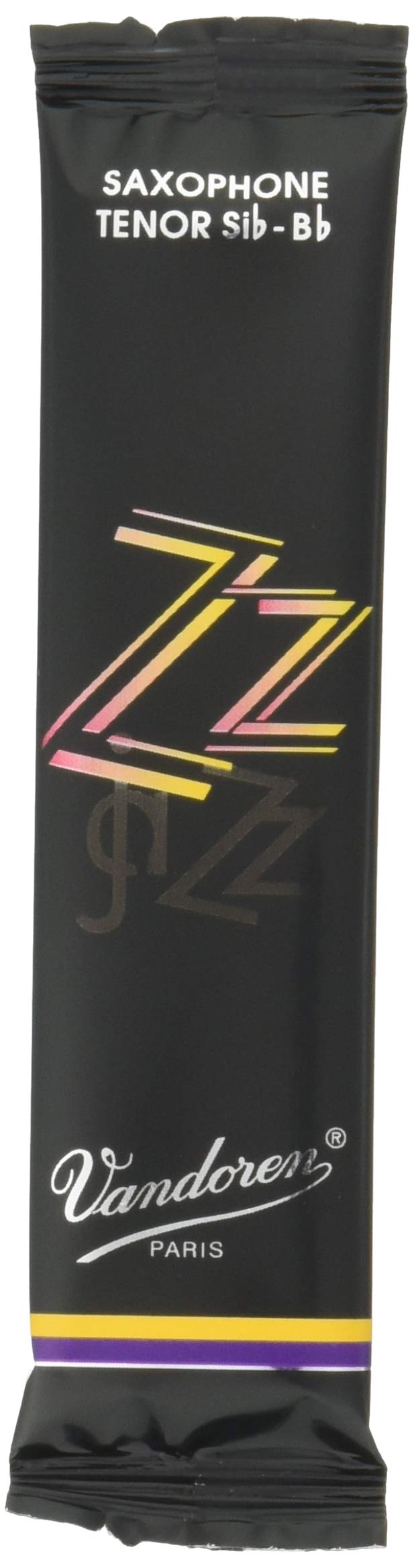 Vandoren Sr4225 Tenor Sax Zz Reeds Strength 2.5; Box Of 5