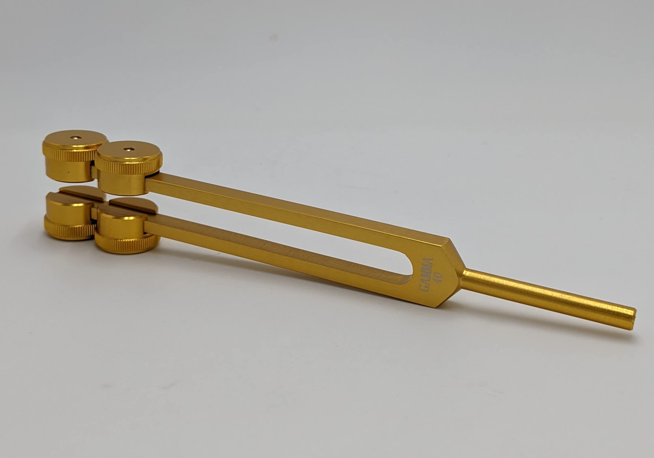 Gamma Therapeutics 40Hz Weighted Tuning Fork With Mallet And Velvet Bag