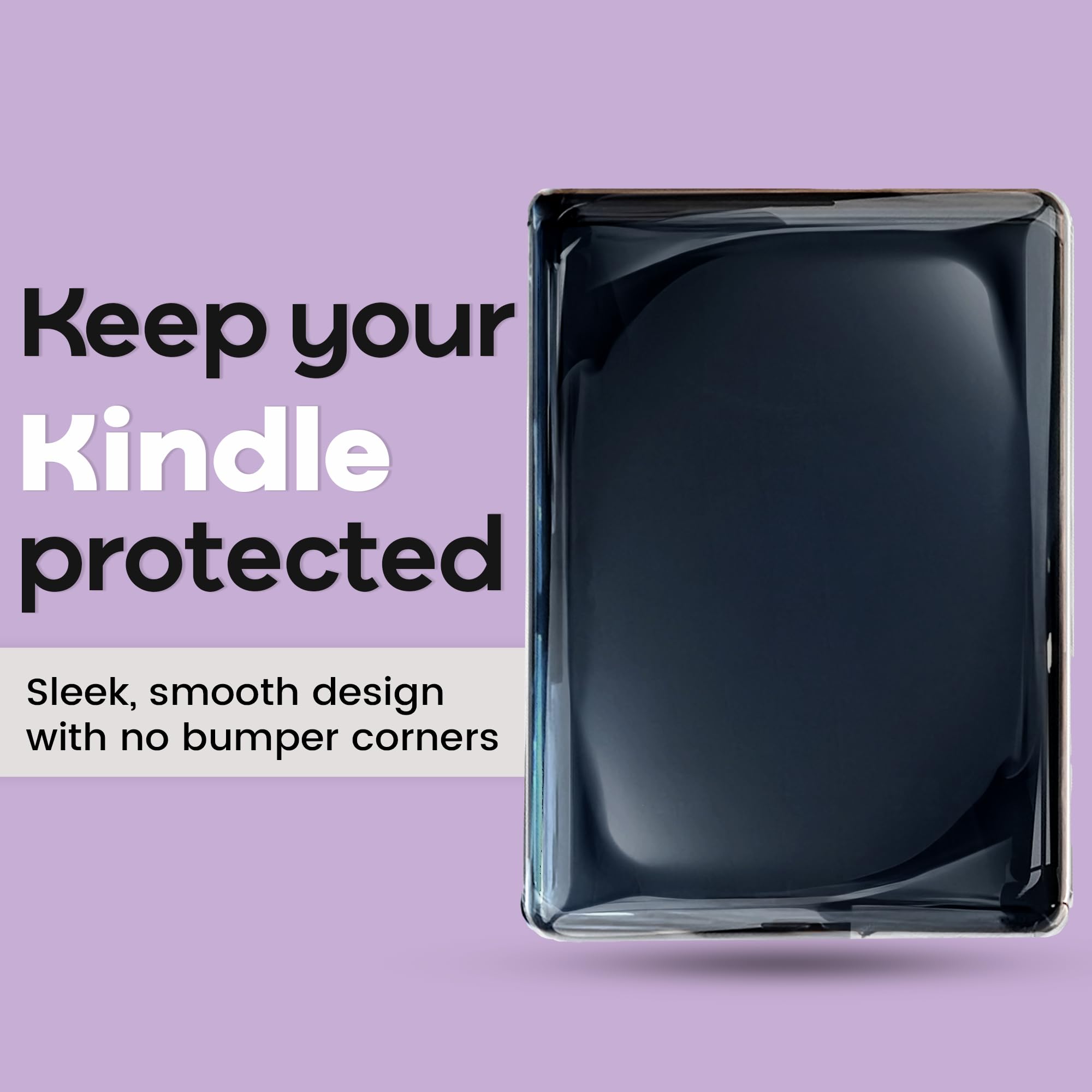 Strapsicle Clear Case For Kindle 10Th Generation (2019)   Transparent Silicone Protector Cover For Kindle Devices   Enhanced Pro