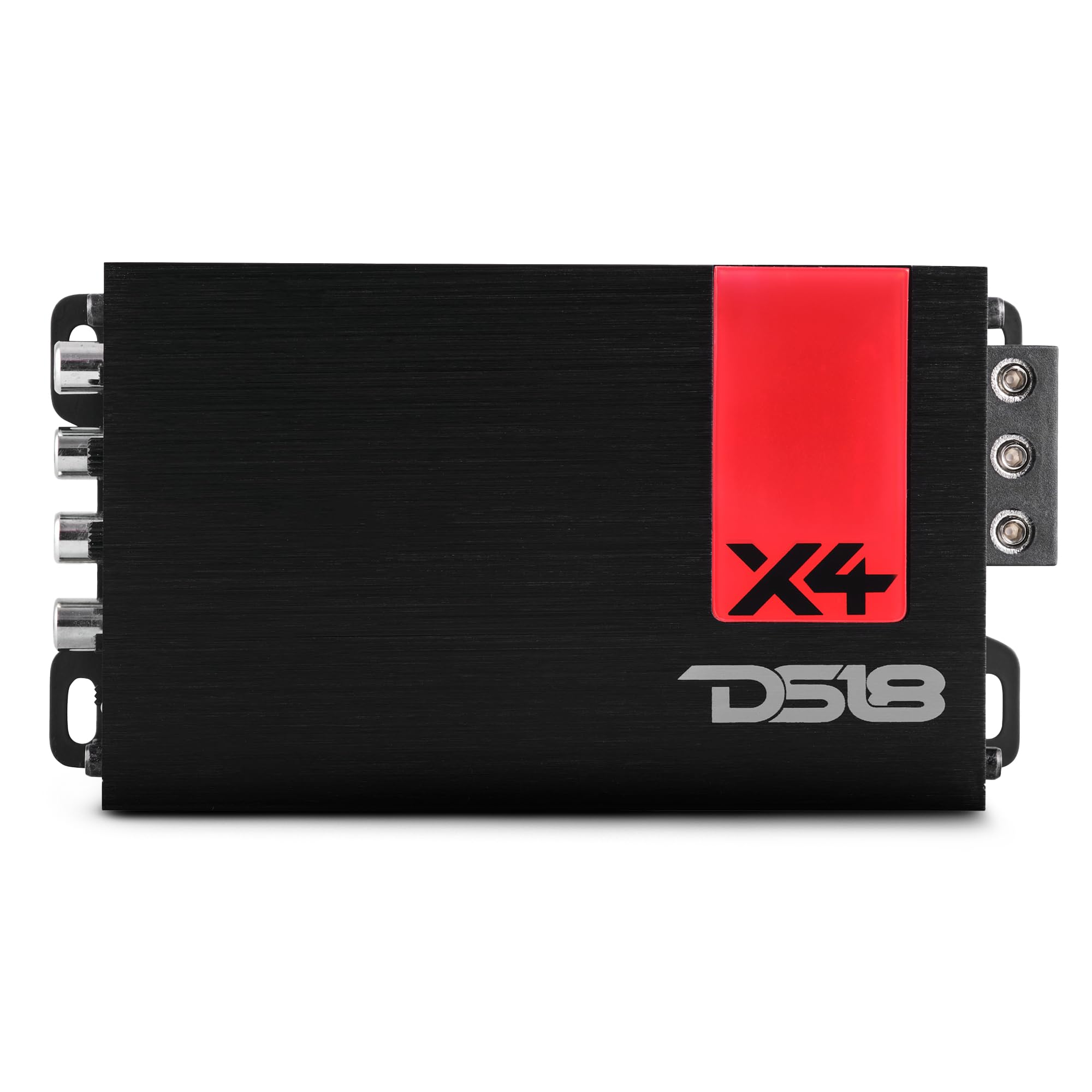 DS18 X4 Amplifier 4Channel Ultra Compact Class D 4 x 70 Watts RMS @ 4ohm, Stereo Full Range Amplifier, Car Audio Amplifier, Gr