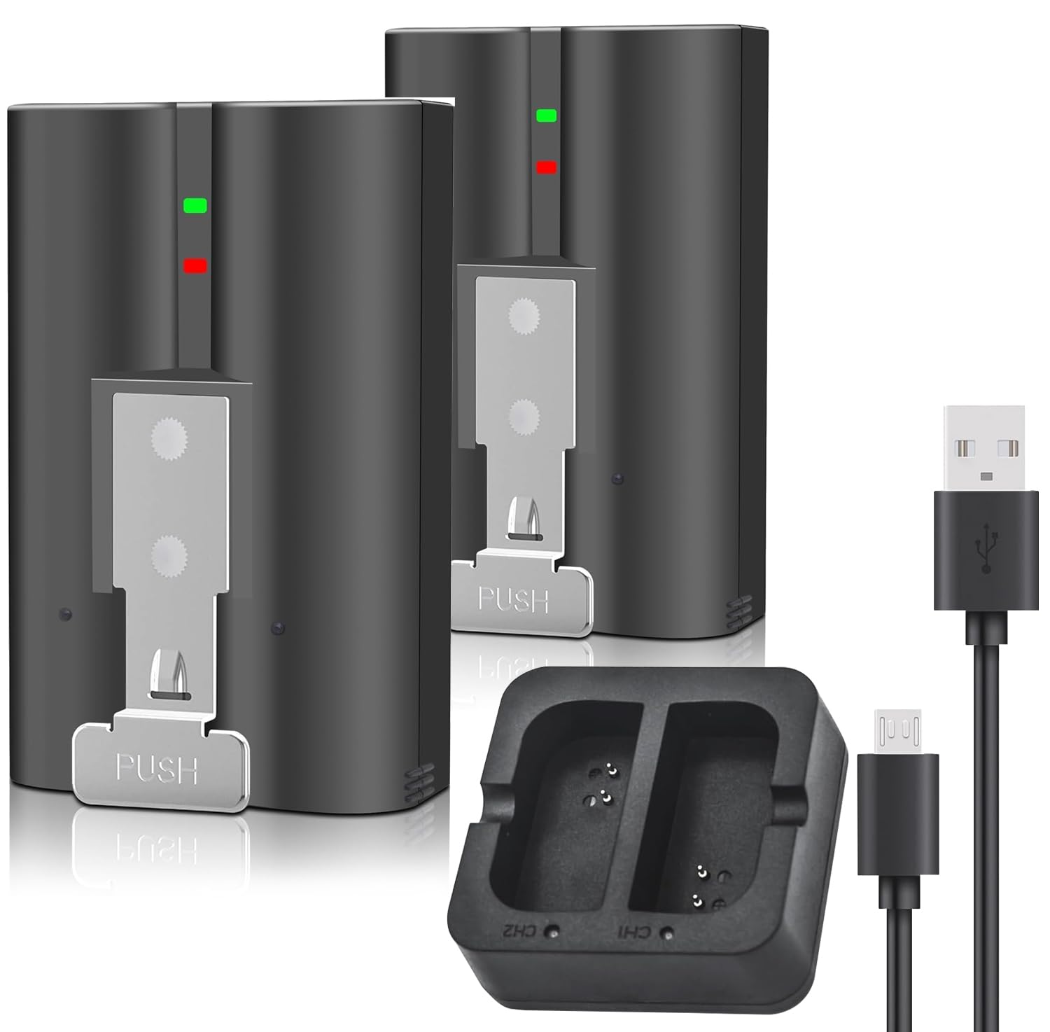 2 Pack 6040Mah Replacement Battery Compatible With Ring Video Doorbell 2/3/3Plus/4, Stick Up Cam (2Nd & 3Rd Gen) And Spotlight C