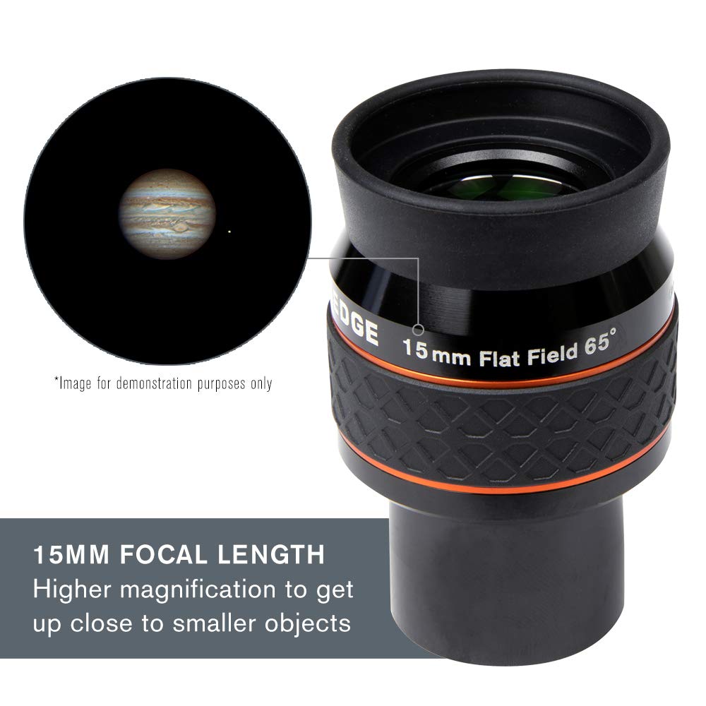 Celestron Ultima Edge   15Mm Flat Field Eyepiece   1.25''