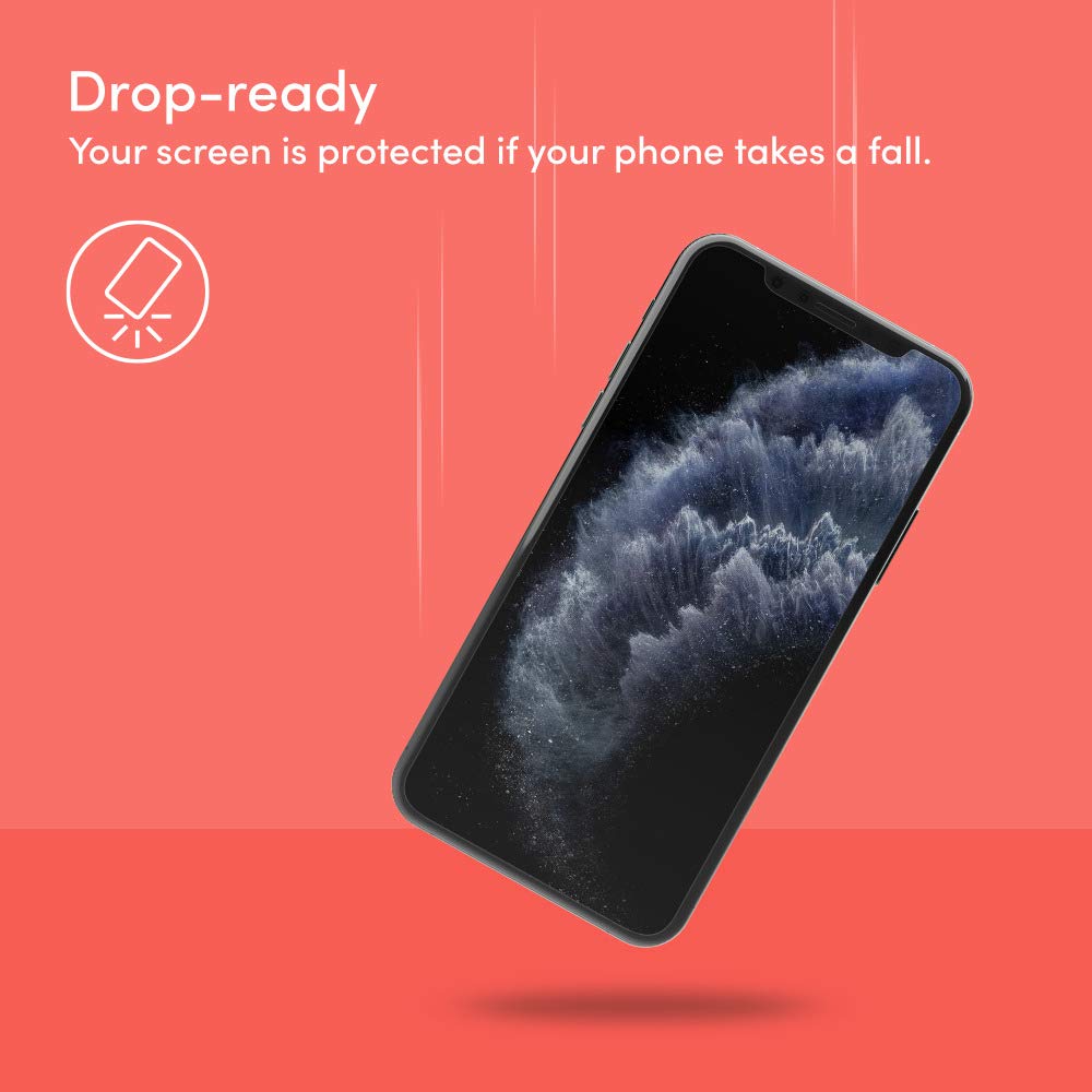 Playa Iphone 11 Pro Screen Protector (2 Pack), Iphone 11 Glass Screen Protector, Protects From Scratches And Scuffs, Preserves C