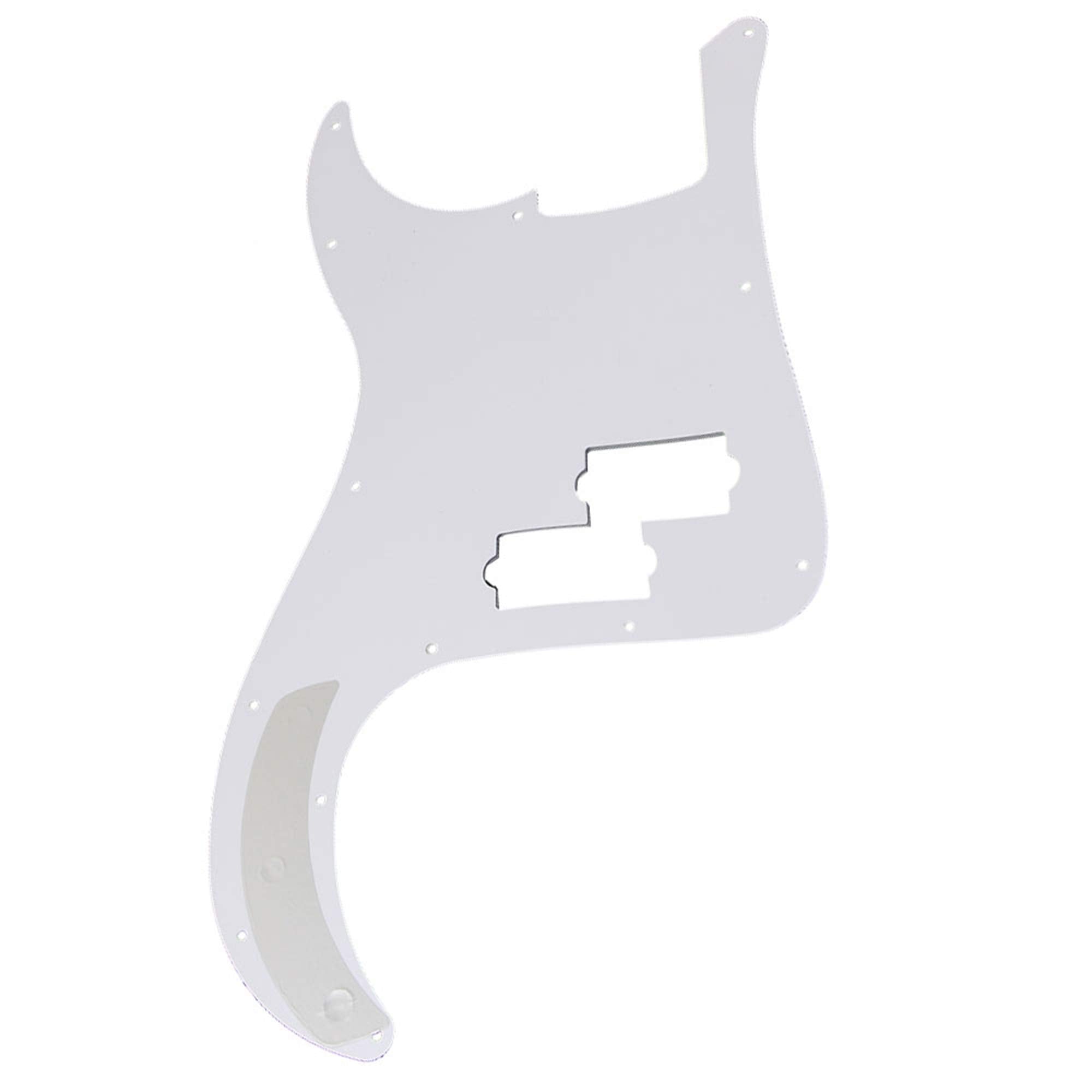 Bqlzr Purple Pearl Pvc 3 Ply Bass Pickguard Scratch Plate For Pb Electric Bass Guitar 13 Screw Holes