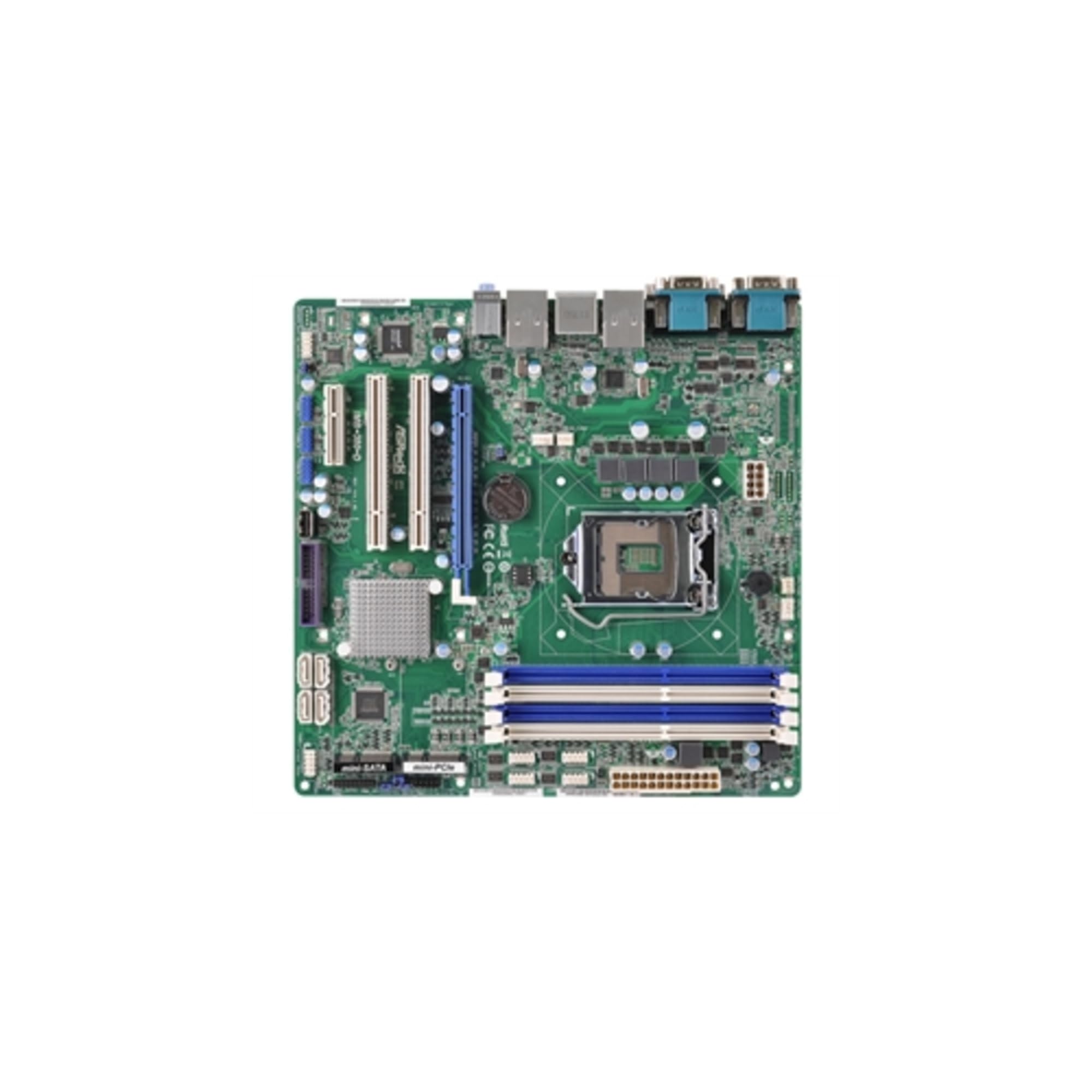 ASRock MB IMB380D Ci7 i5 i3 Celeron S1150 32G DDR4 PCIe MicroATX Retail