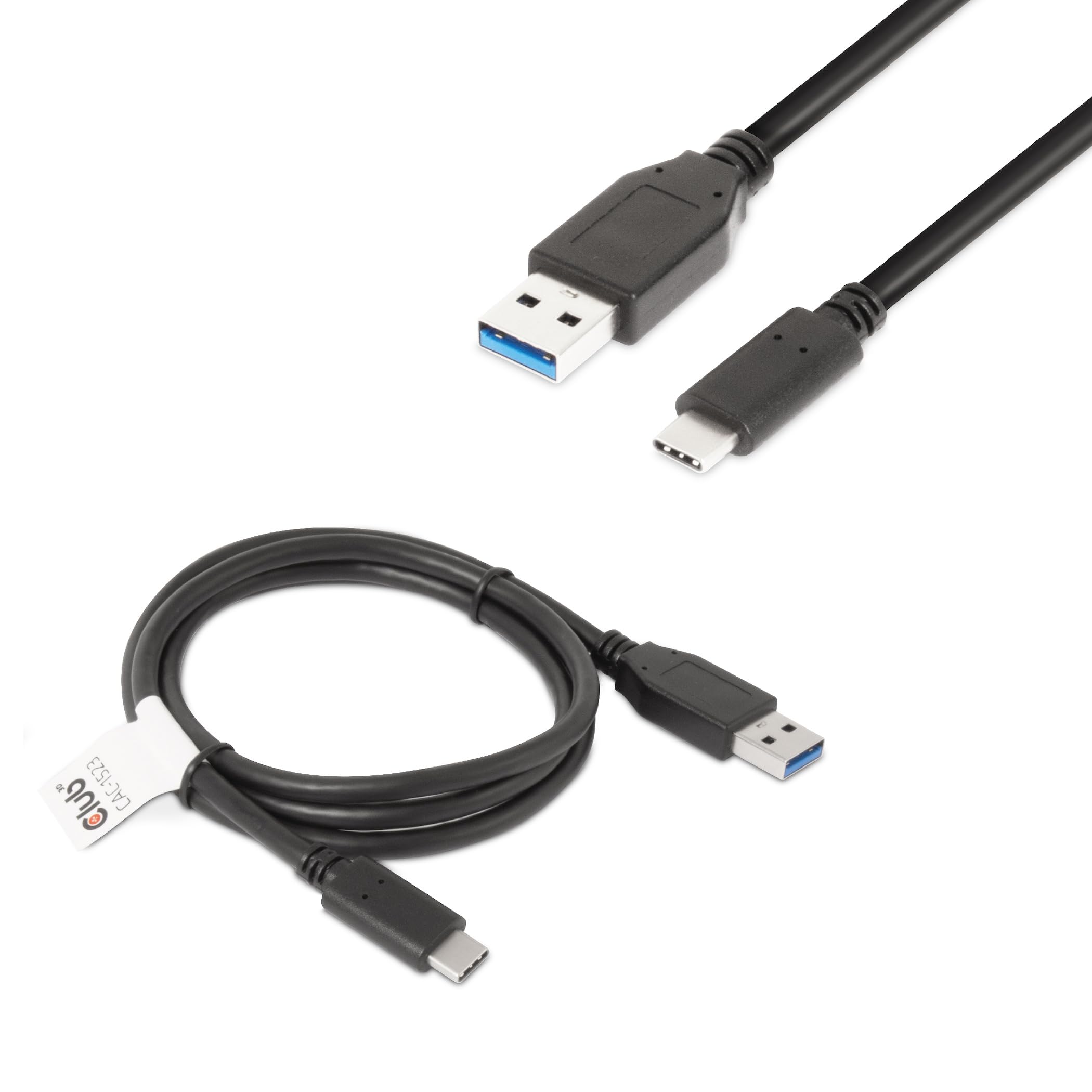 Club3D Cac 1523 Usb 3.1 Type C To Usb Type A Cable, Black