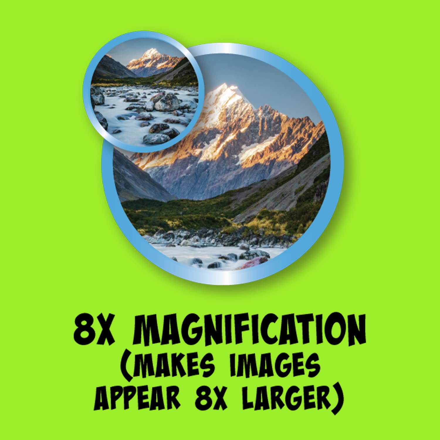 Tasco Kids Binoculars 8X21, Compact Binoculars For Kids Ages 3 12, Great For Adventures, Hiking, Camping, Travel, Bird Watching