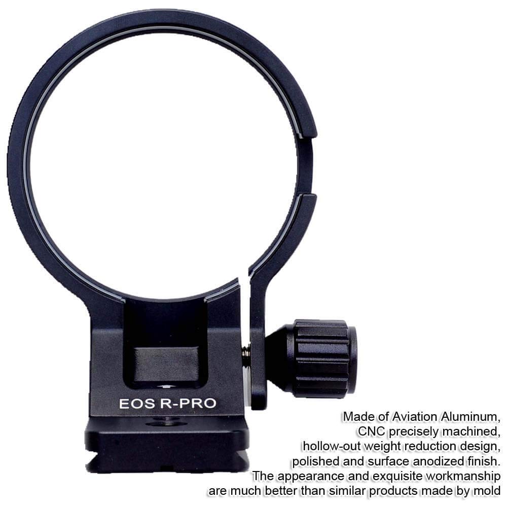 Ishoot Lens Collar Tripod Mount Ring Compatible With Canon Ef Eos R Mount Converter Adapter Ring Basic Model, Lens Support Holde