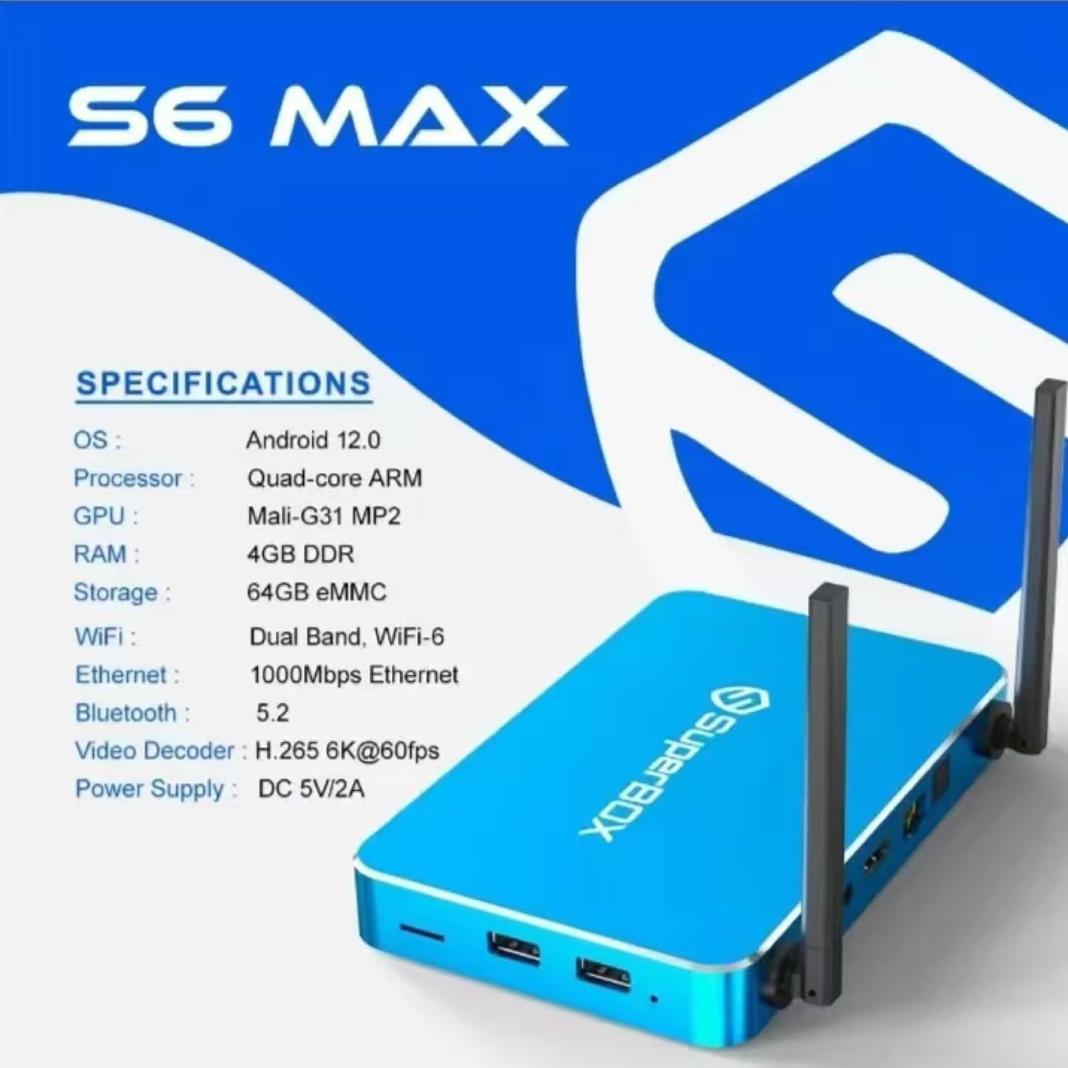 Styzngo S6 Max S6 Ultra S6 Pro 2025 Fully Loaded 6K Ultra Hd With Voice Control Hdmi Cable Power Supply Tf Card Usb Flash Driver