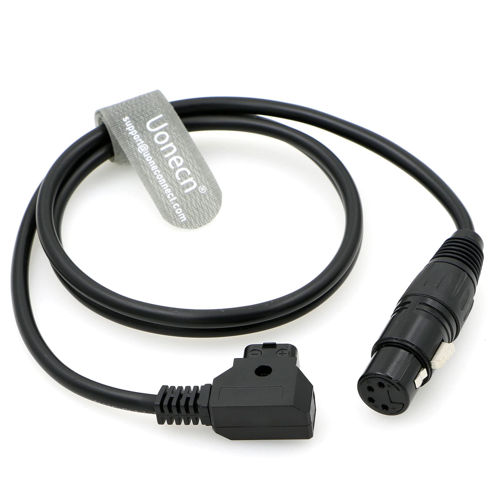 Uonecn Practilite 602 Dslr Camcorder Power Cable Xlr 4 Pin Female To D Tap Male For Sony F55 Sxs Camera