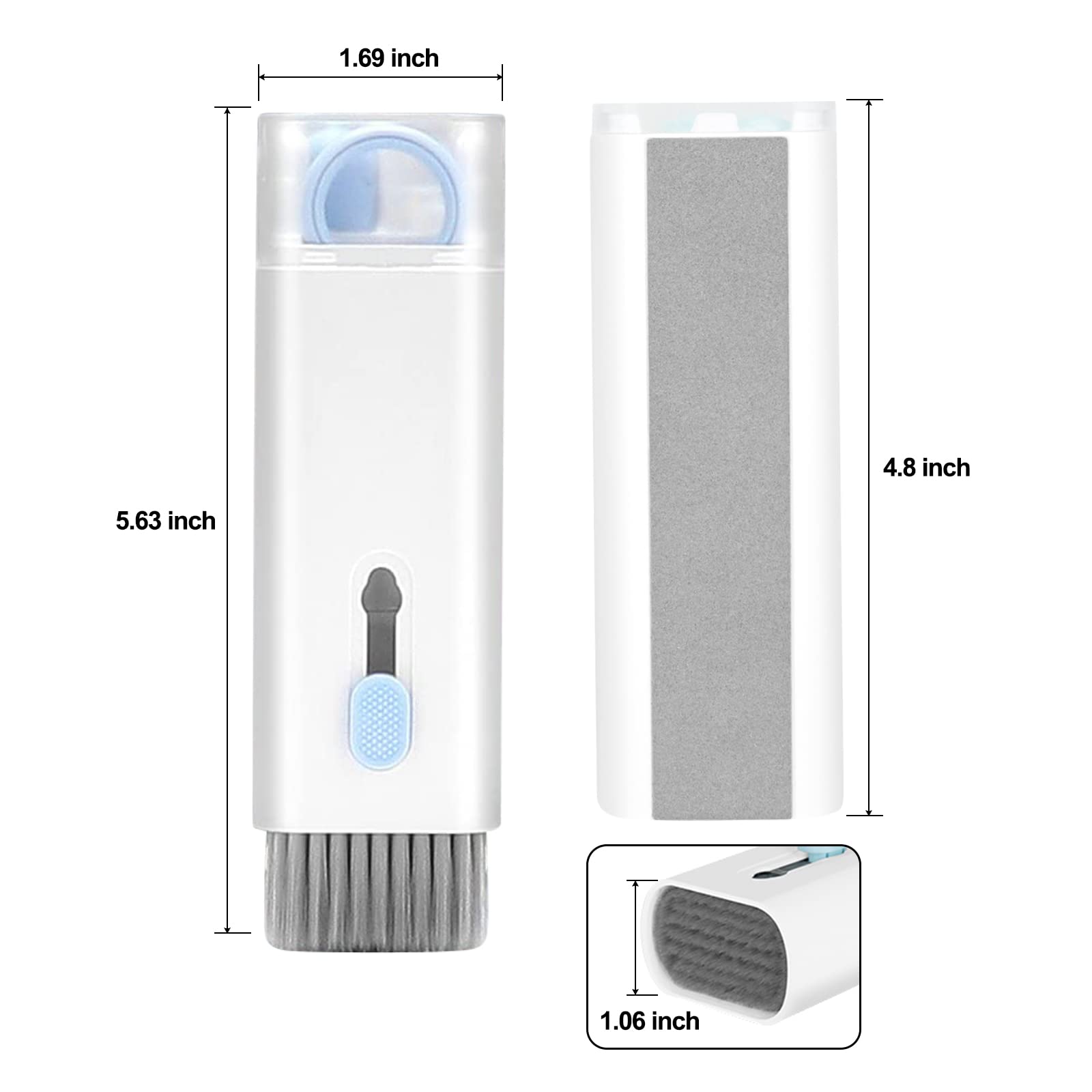 7 In 1 Electronic Cleaner Kit,Keyboard Cleaner,Laptop Cleaner Kit For Monitor, Cell Phone, Headset, Lego, Laptop Camera Lens(Blu