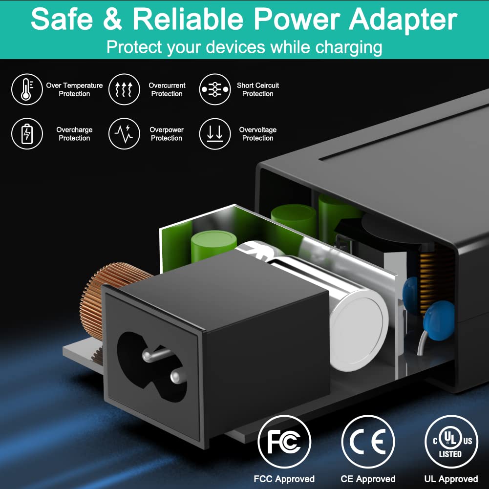 Hky 18V Ac Adapter Compatible With Brookstone Big Blue Party Indoor Outdoor Wireless Bluetooth Speake,Big Blue Studio Wireless S