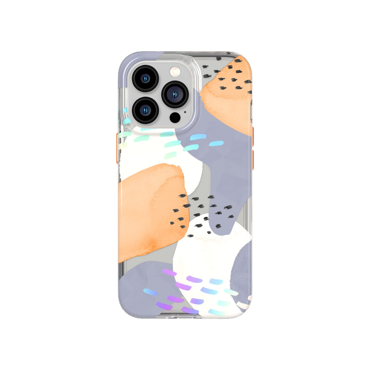 tech21 Evo Art Abstract Autumn for iPhone 13 Pro – Protective Phone Case with Exclusive Artwork and 12ft Multi-Drop Protection
