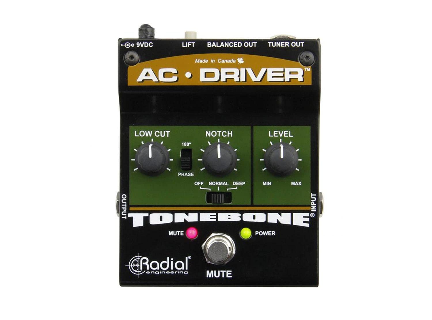 Radial AC Driver Acoustic Preamp
