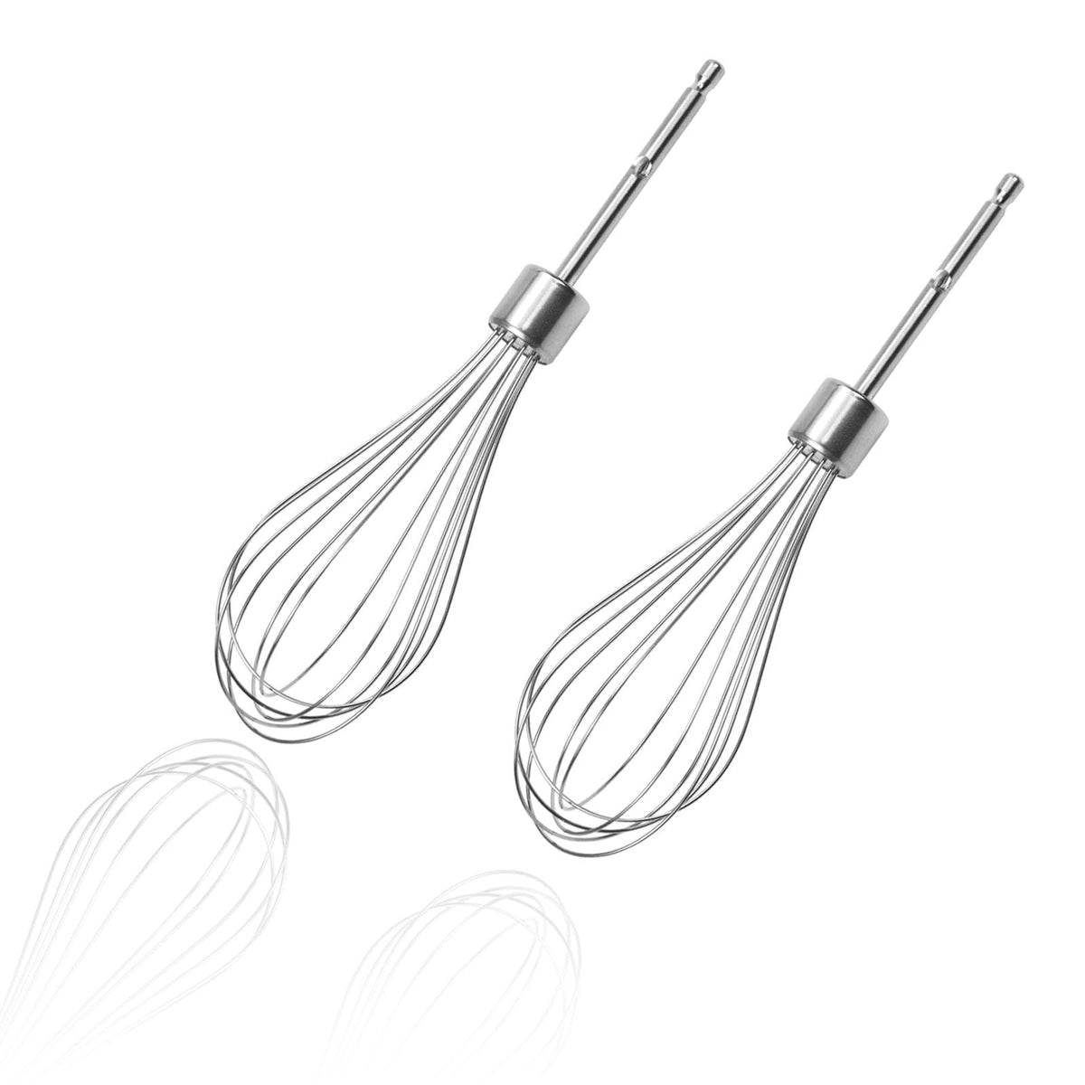2Pcs Stand Mixer Whisk Attachment, Whisk Attachment For Kitchenaid Mixer&Hamilton Beach Replacement Parts,Hand Mixer Beaters Att