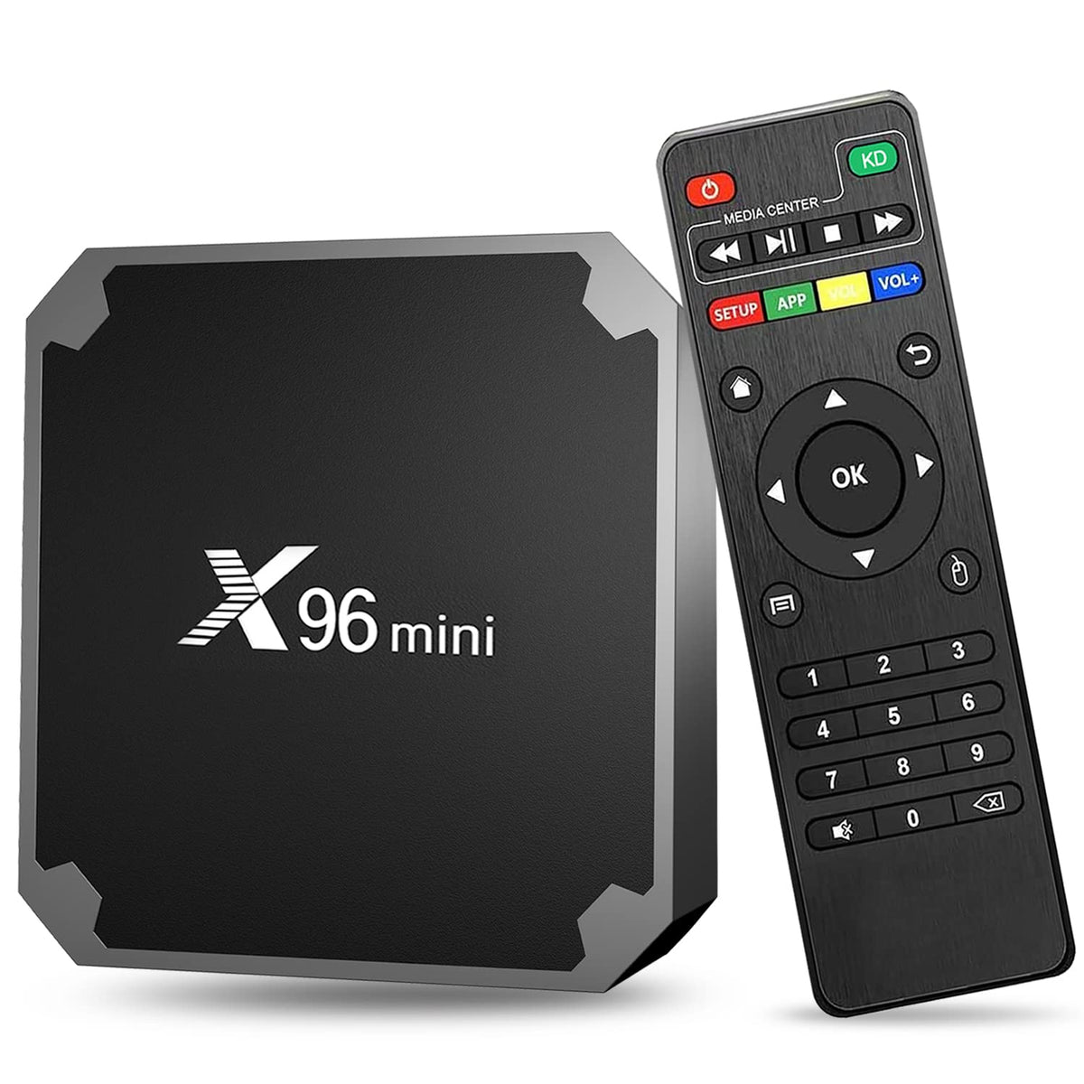 X96 Mini Smart Tv Box, Android 11.0 Box 2024, Tv Box 4K Ram 2Gb Rom 16Gb Amlogic S905W2 Quad Core Streaming Box, Dual Wifi 2.4G/