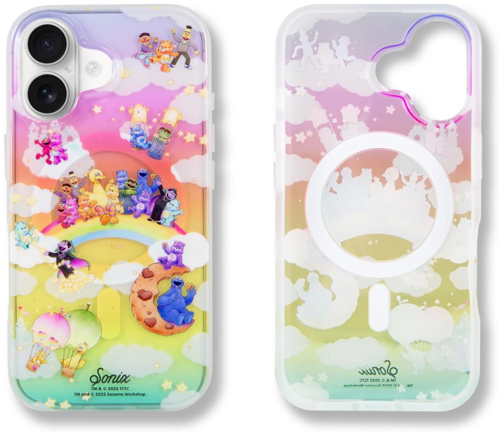 Sonix Case for iPhone 17 | Compatible with MagSafe | 10ft Drop Tested | Care Bears x Sesame Street