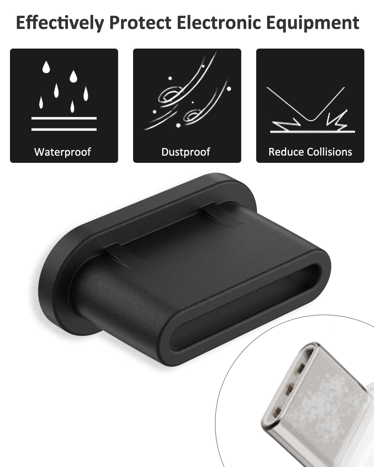 Usb C Dust Plug, 20 Pcs Silicone Usb C Port Cover All Type C Dust Plug Cover For Iphone 15 16 Series Samsung Galaxy, Type-C Char