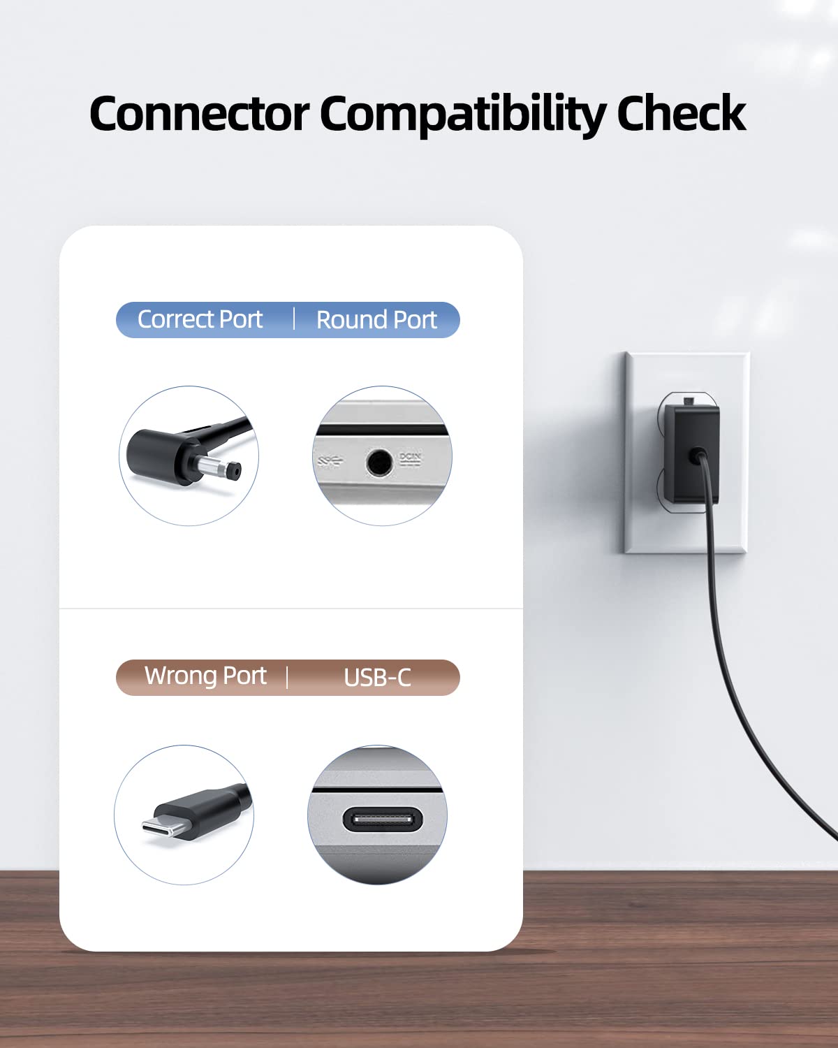 45W Ac Charger Fit For Asus F515Ja F515J F515 M515 M415 M515U M515D M415D M415Da M515Ua M515Da M515Ua Es56 M515Da Ej221T M515Da Br294T M415Da Ek274 F515Ja Ah31 Laptop Power Supply Adapter Cord
