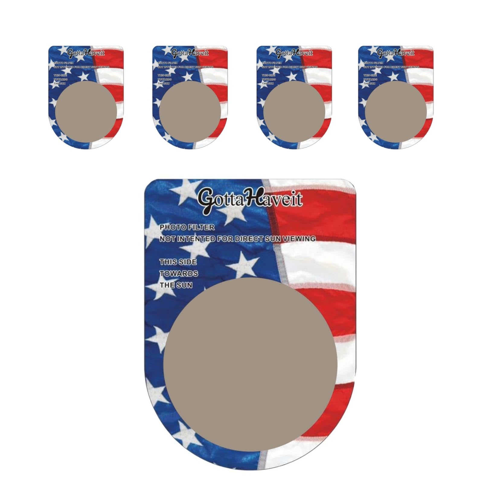 Solar Lense For Camera 5 Pack