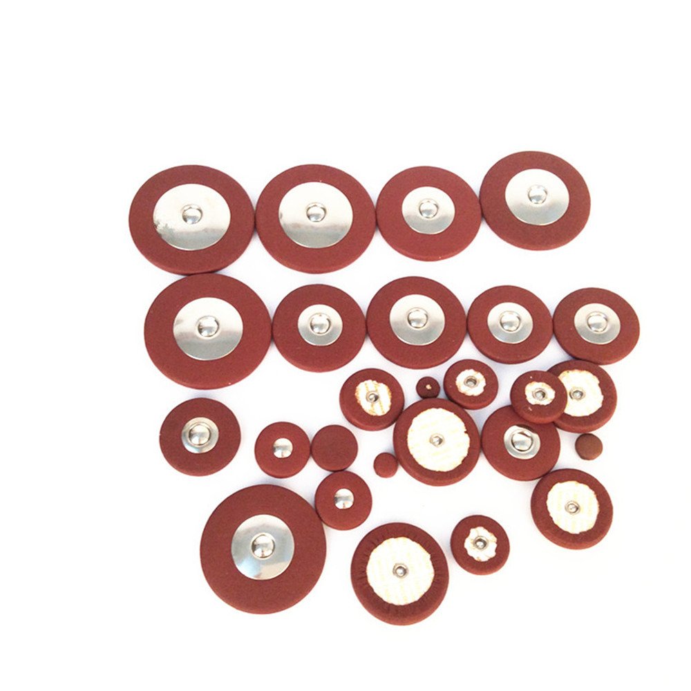 Andoer Saxophone Sax Leather Pads Replacement (For Alto Saxophone)