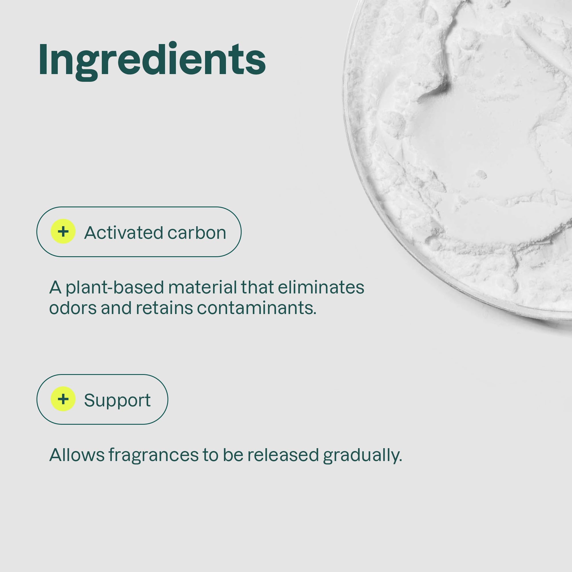 Attitude Air Purifier, Activated Carbon Freshener, Odor Remover, Plant And Mineral Based, Vegan, Pink Grapefruit, 8 Ounces (Pack