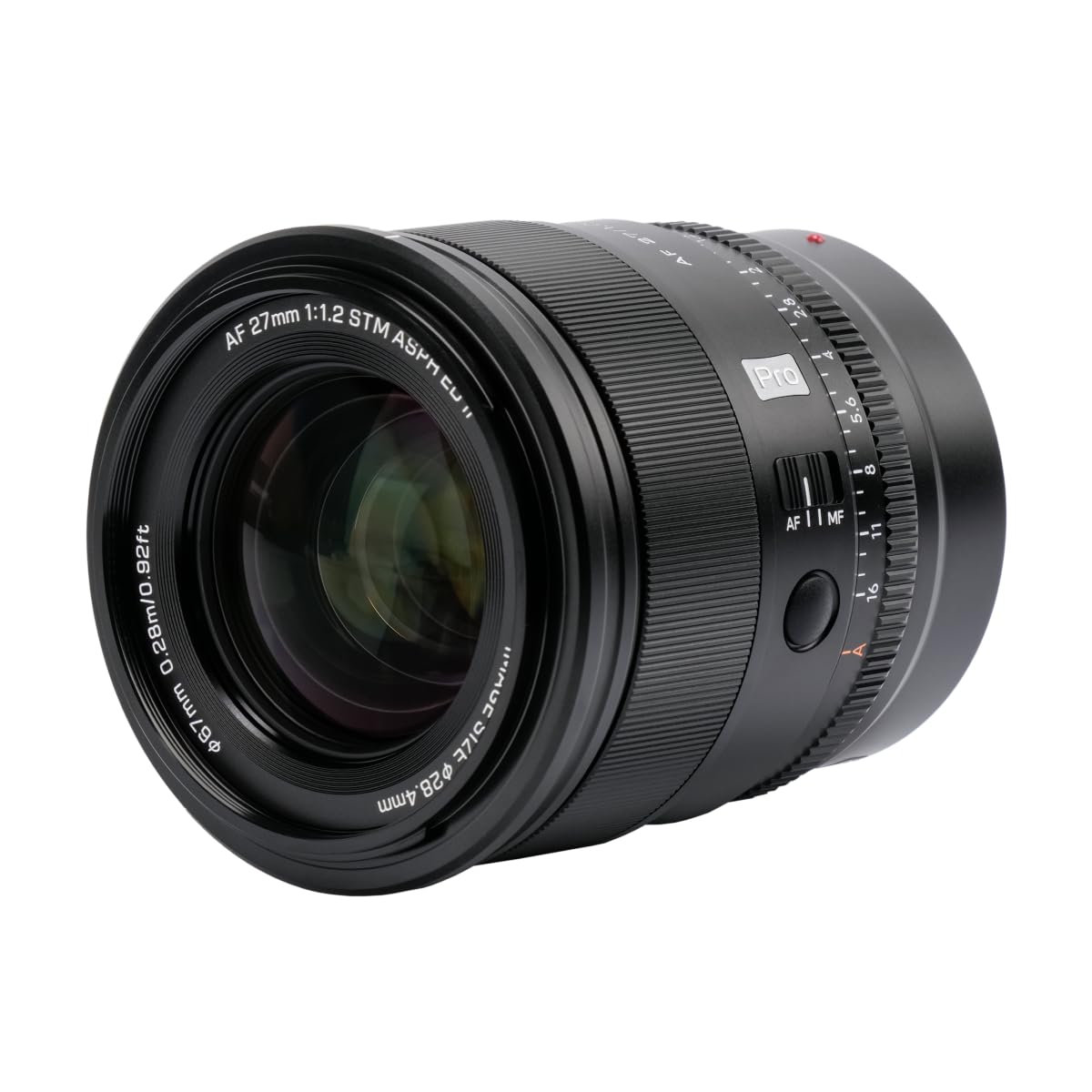 Viltrox 27Mm F1.2 Pro Autofocus Lens, Compatible With Nikon Z-Mount Aps-C Mirrorless Cameras Z30 Zfc Z50, Also Models Z7 Z6 Z5 Z