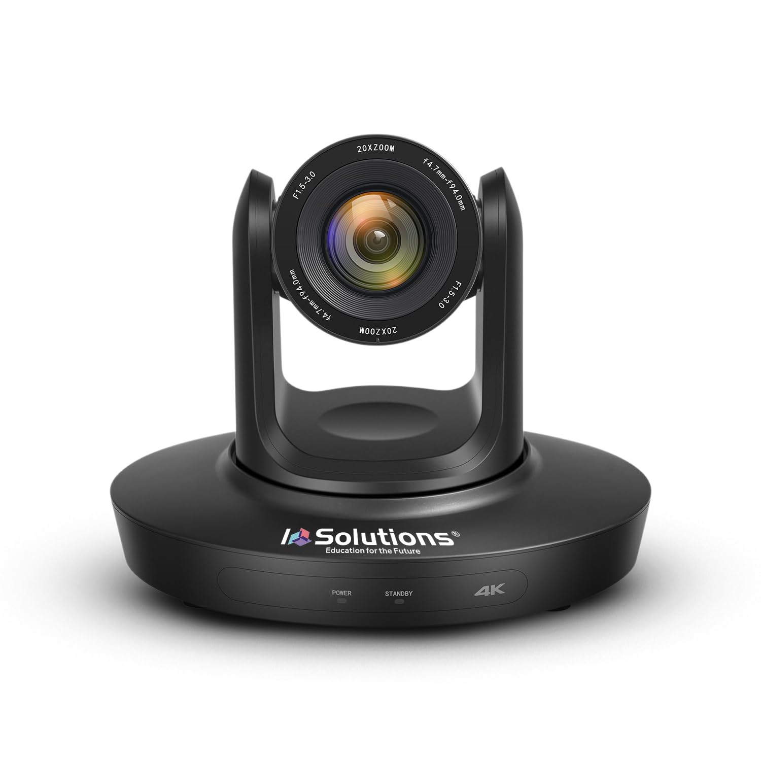 ISOLUTIONS 4K PTZ 20X PTZ Camera for Online Teaching, YouTube Video, Live Streaming Event.