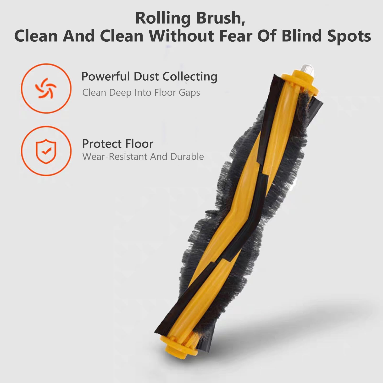 Main Brush, For 0Zm0 930 (900 901 Ozmo 930 Replacement Brush M80 M88 M87) M80 Sweeping Robot