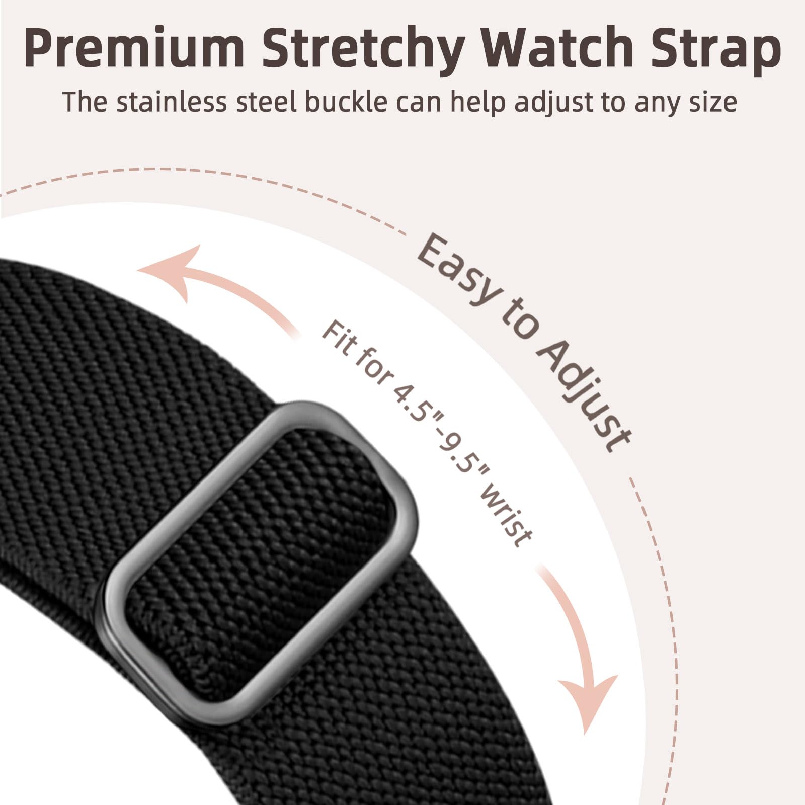 Maledan Classic Bands Compatible For Fitbit Versa 3/Fitbit Sense 1 /Versa 4/ Sense 2 Band Men Women, Breathable Sport Wristband