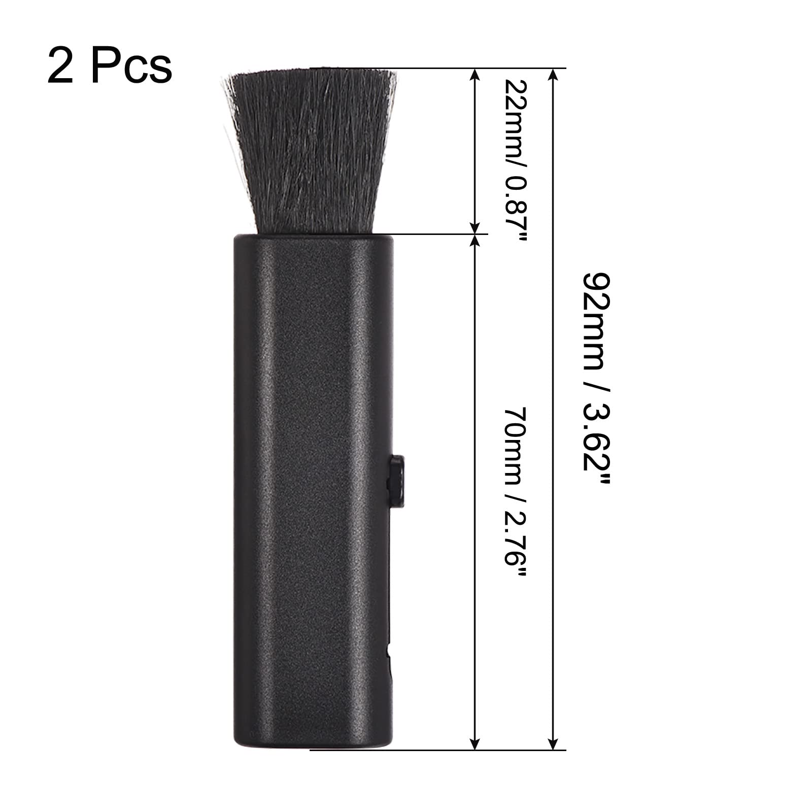 Patikil Keyboard Cleaning Brush, 2 Pack Mini Telescopic Type Window Groove Cleaning Brush, For Laptop Computer Keyboard Window B