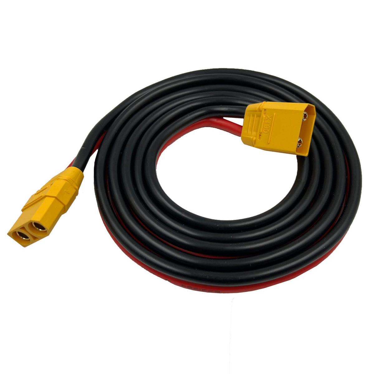 Zkeeshop Xt90 Female To Xt90 Male Extension Cable 10Awg Xt90 To Xt90 Compatible For Portable Power Station Solar Generator 4.92F