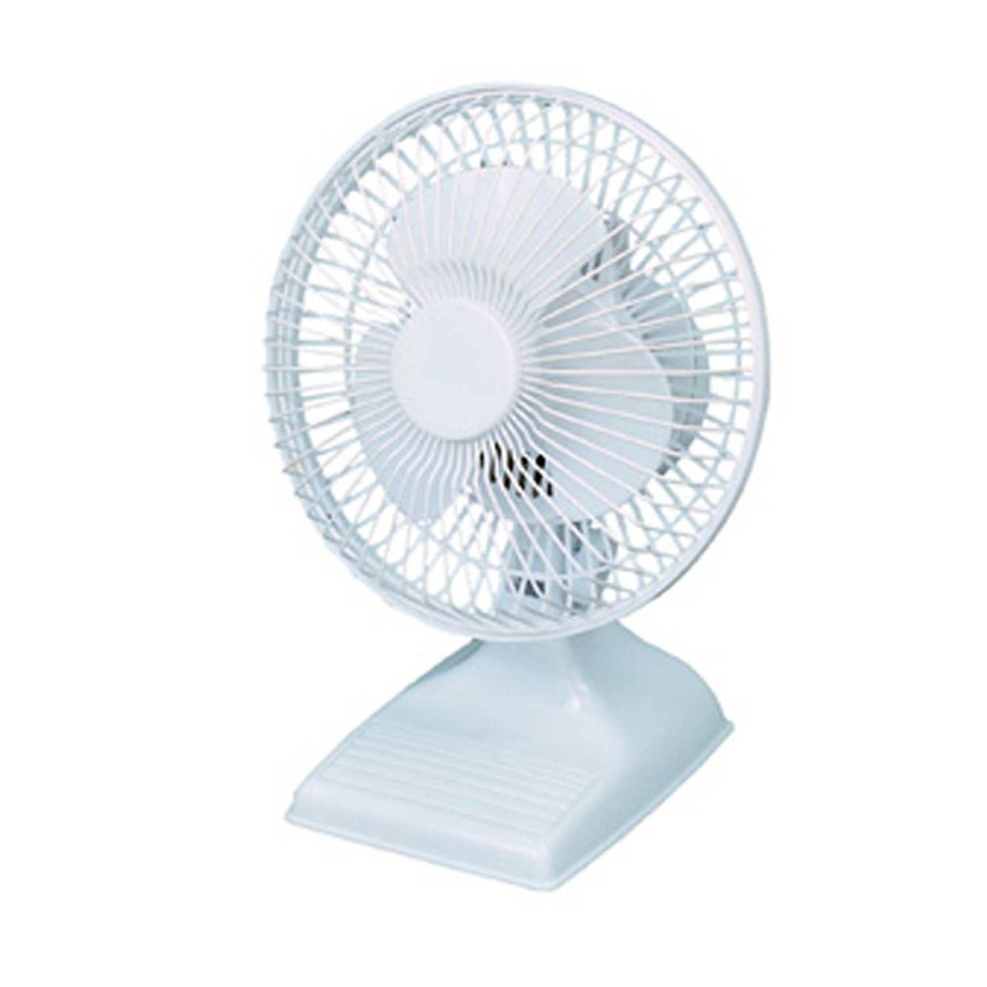 Optimus F 0610 6 Inch Personal Table Fan , White, Household