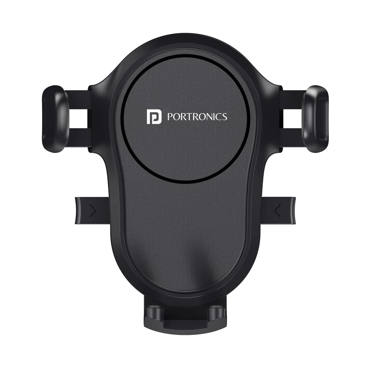 Portronics Clamp Y Adjustable Air Vent Mobile Holder for Car with 360 Rotational, One Click Release Button, Compatible with 4 to
