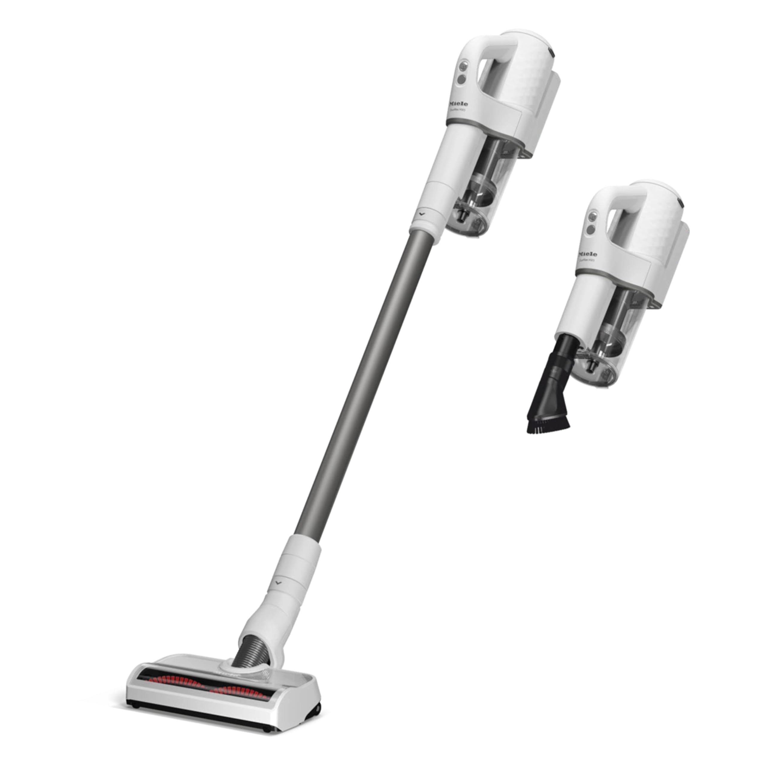 Miele Duoflex Extra Vacuum Cleaner, Cordless And Bagless Multi Use, Multi Floor Flexible Stick Vacuum With 2 Attachable Brushes,