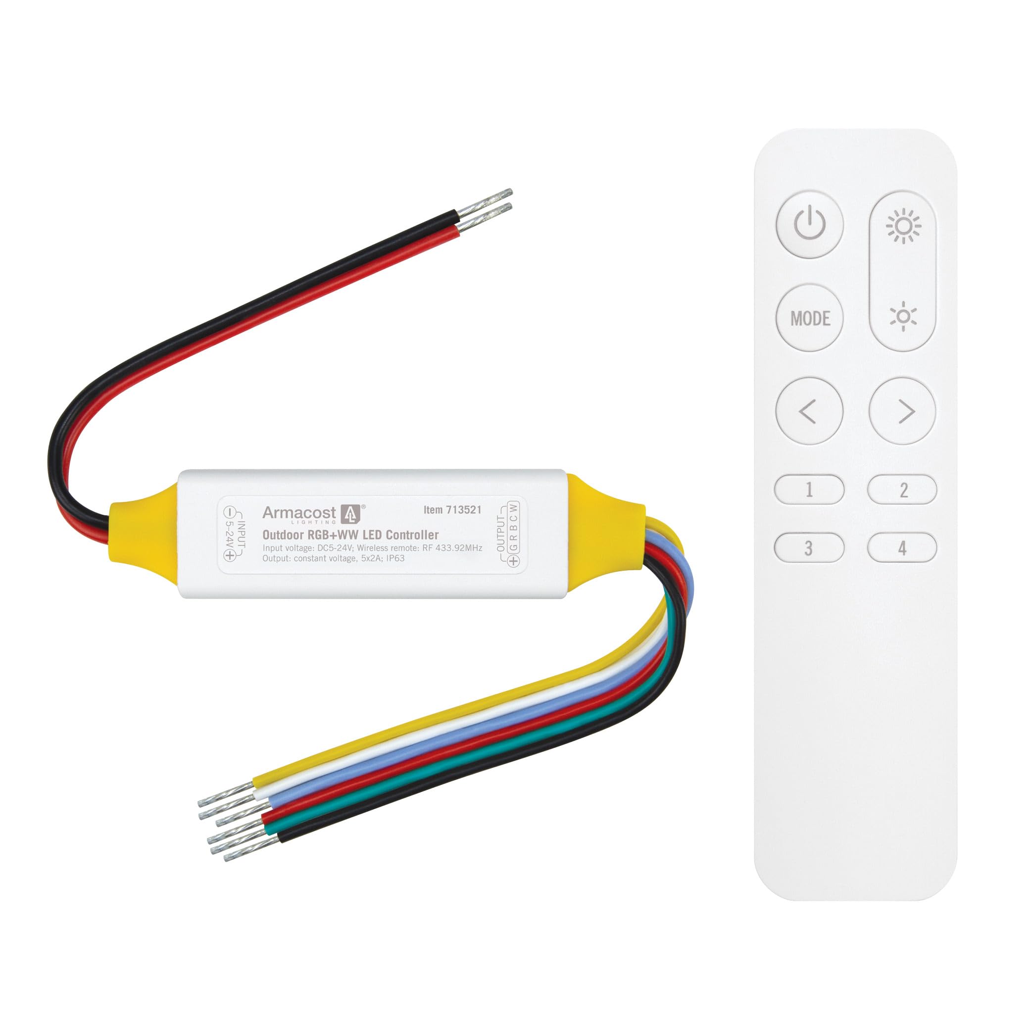 Armacost Lighting Outdoor RGB+WW LED Controller 713521