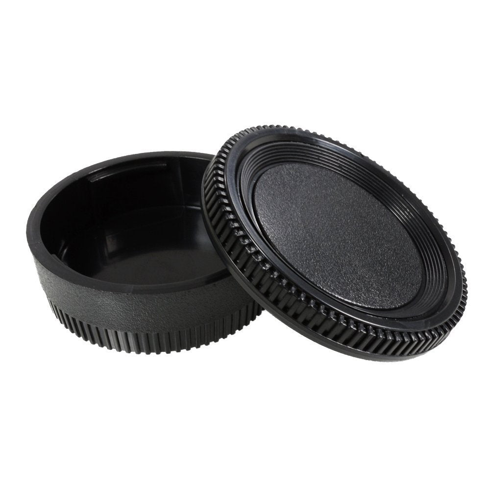 Camdesign Camera Body Cap And Rear Lens Cover Compatible With Nikon D7500 D750 D3400 D3300 D3200 D5500 D5300 D5200 D5100 D5000 D
