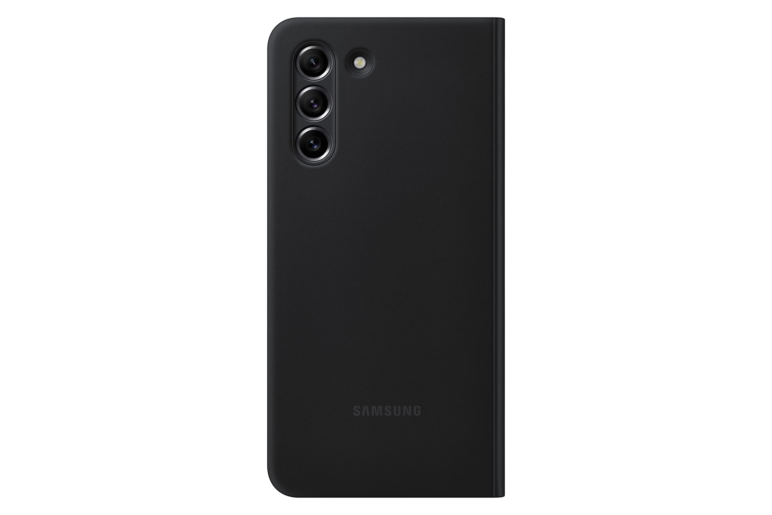 Samsung Galaxy S21 Fe 5G S View Cover, Protective Phone Case With Smart View Touch Control, Sustainable Design, Us Version, Blac