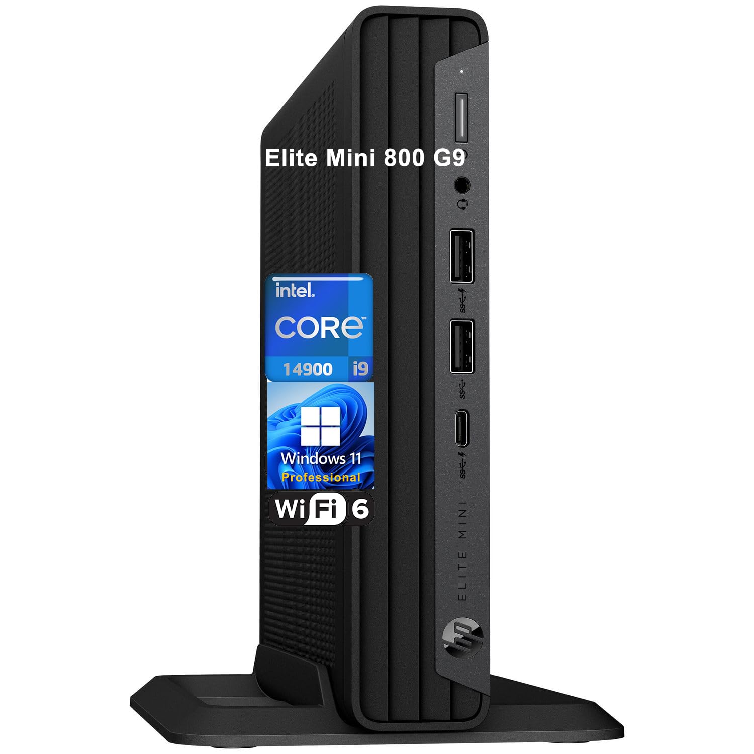 Hp Elite Mini 800 G9 Mff Business Desktop Computer, 14Th Gen Intel 24-Core I9-14900 Up To 5.8Ghz, 64Gb Ddr5 Ram, 2Tb Pcie Ssd, W
