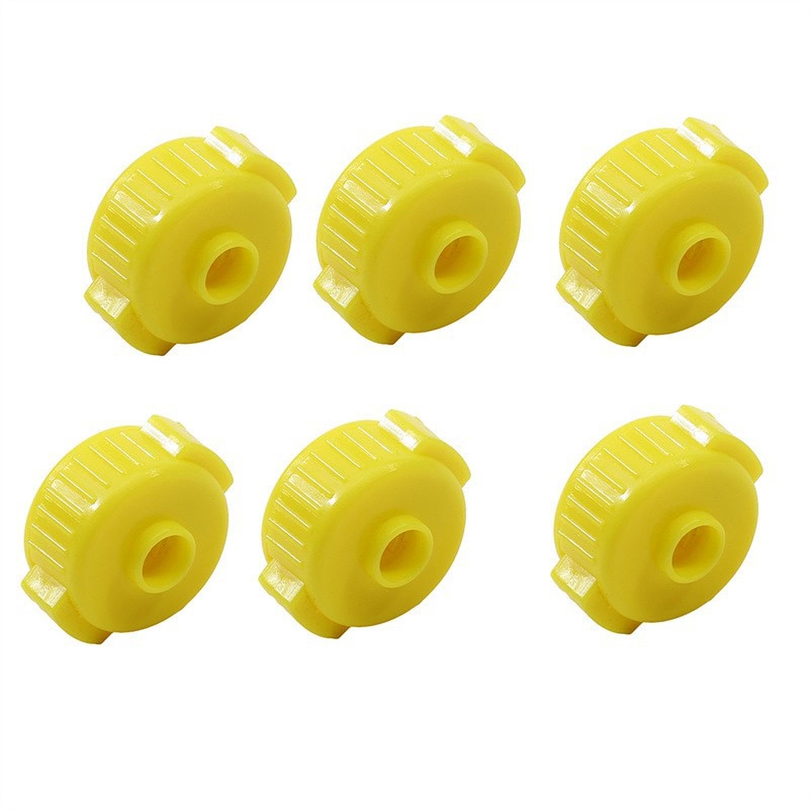 Styleheaven 6Pcs Quick Release Cymbal Nuts Professional Replaces Drum Accessories