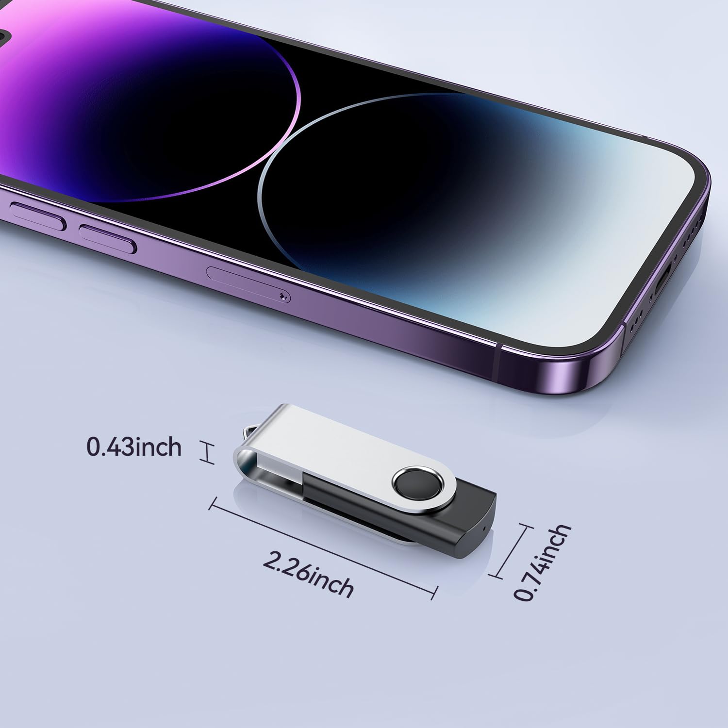 Juanwe 5 Pack 64Gb Usb Flash Drive, 64Gb Flash Drive Usb 2.0 Thumb Drive Memory Stick Pen Drive For Pc/Laptop/Mac