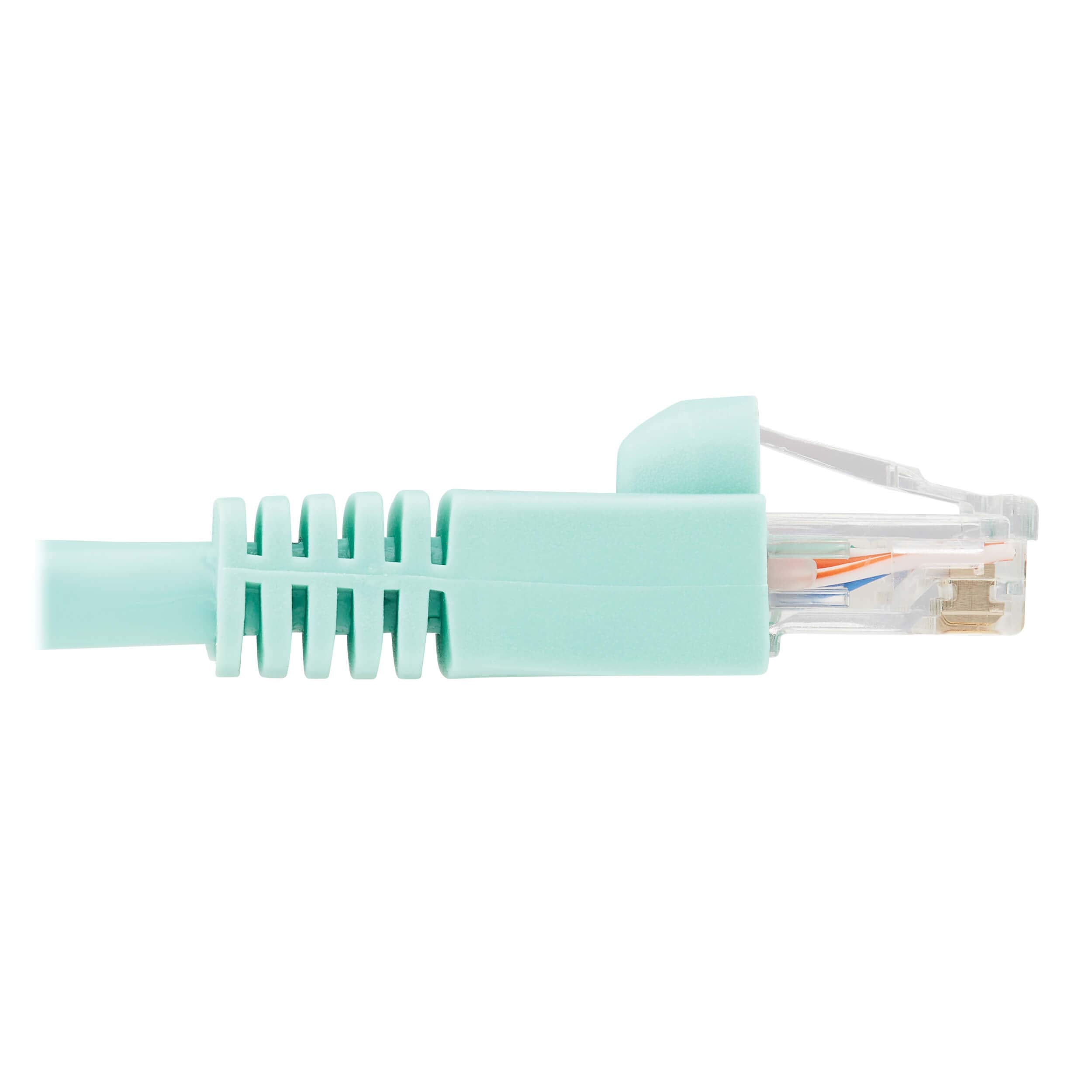 Tripp Lite Cat6A 10G Ethernet Cable, Snagless Molded Utp Network Patch Cable (Rj45 M/M), Aqua, 3 Feet / 0.3 Meters, Manufacturer
